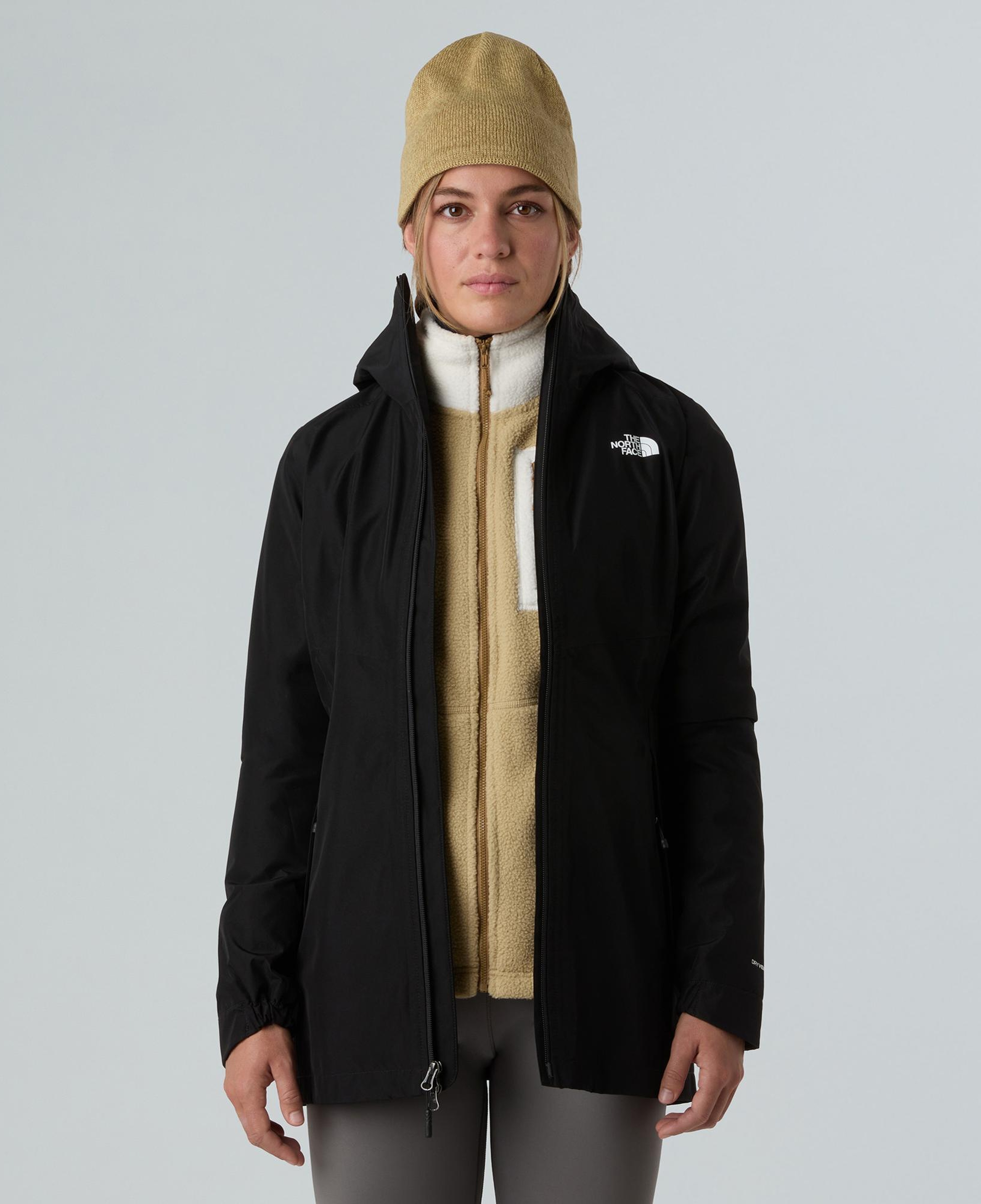 The North Face Hikesteller Parka Shell Kadın Siyah Outdoor Mont