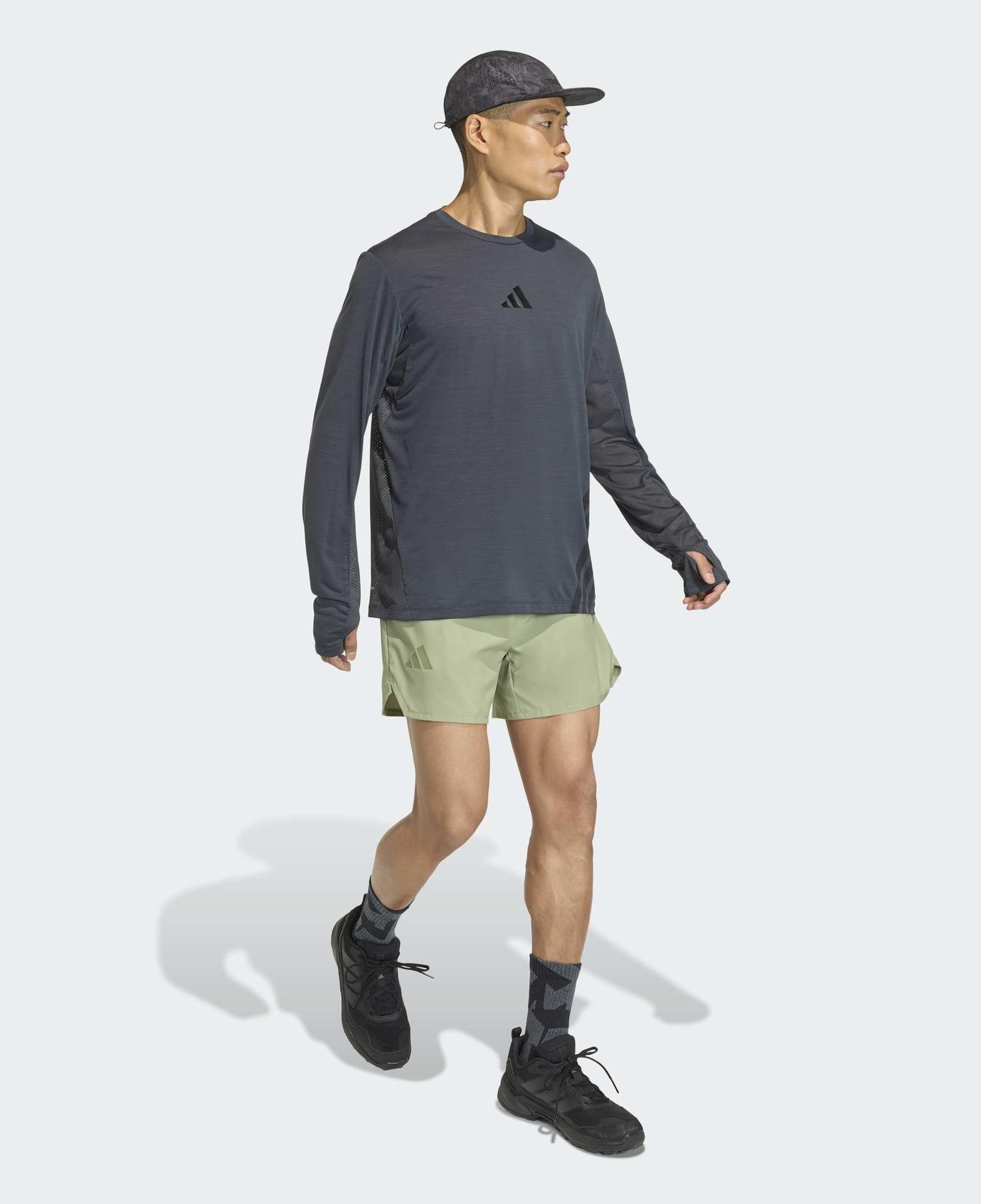 adidas Terrex Xperior Climacool+ Erkek Gri Koşu T-Shirt
