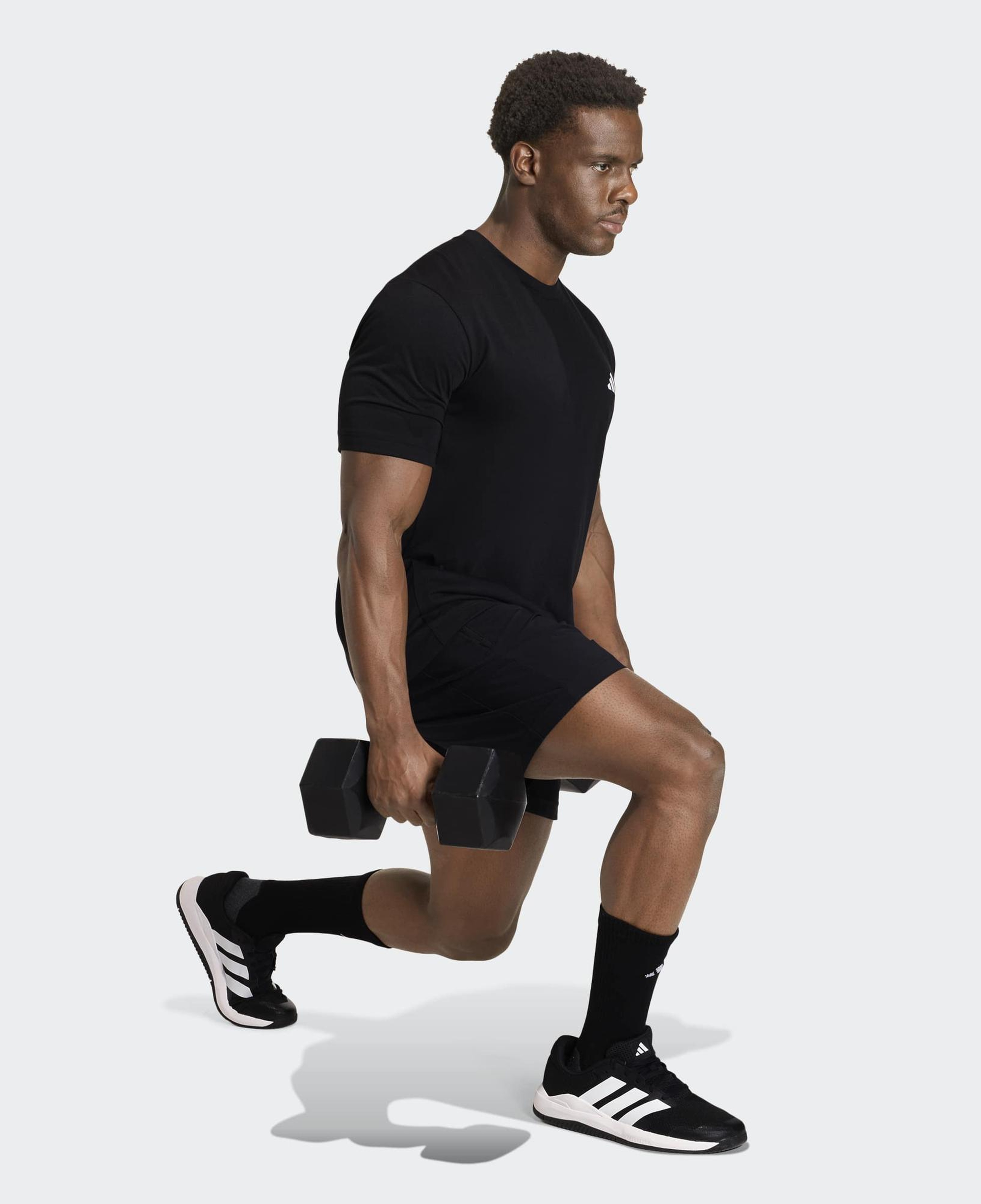 adidas Workout Essentials Feelready Erkek Siyah Antrenman T-Shirt