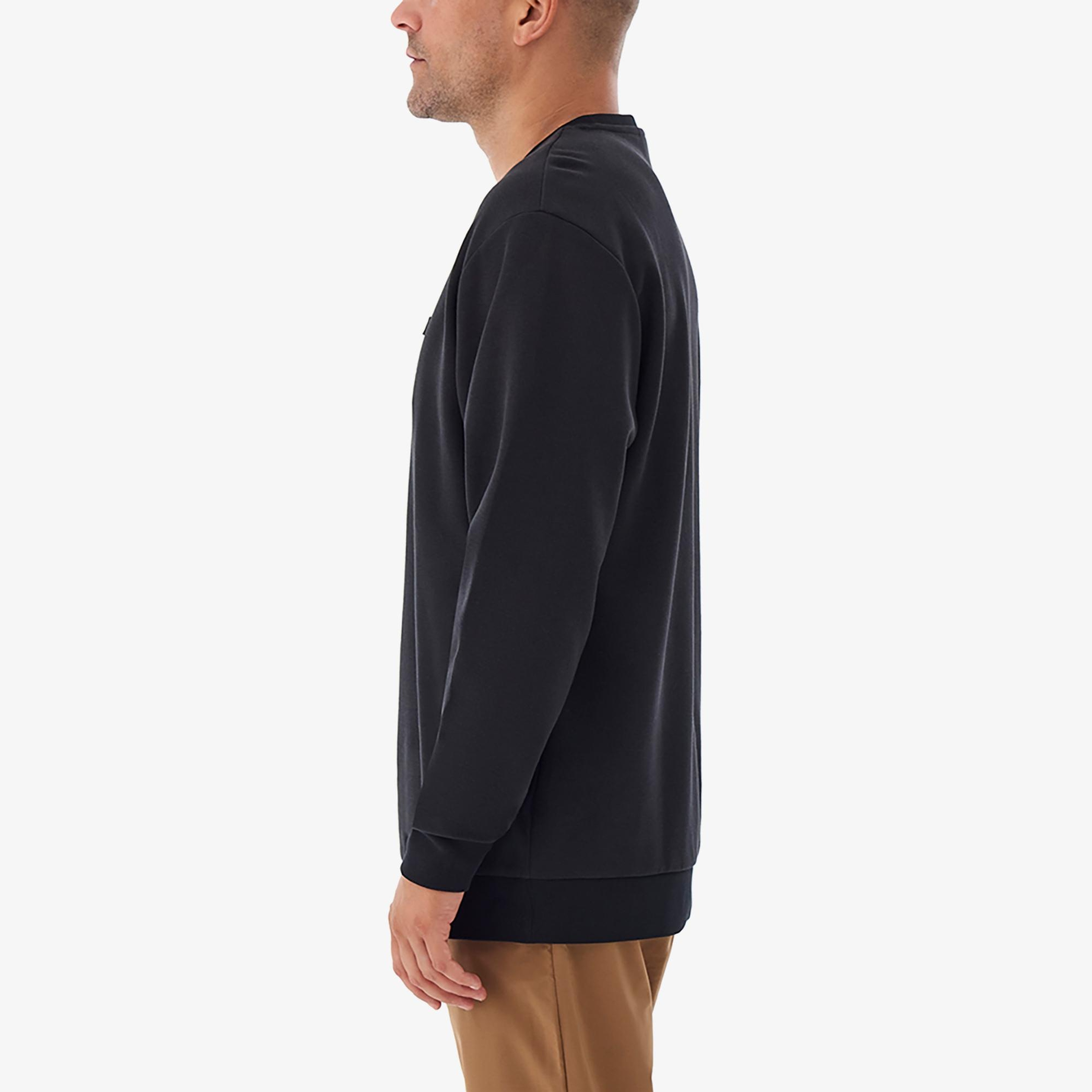 Columbia Cs0382 Csc Gem Label Crewneck Erkek Siyah Sweatshirt