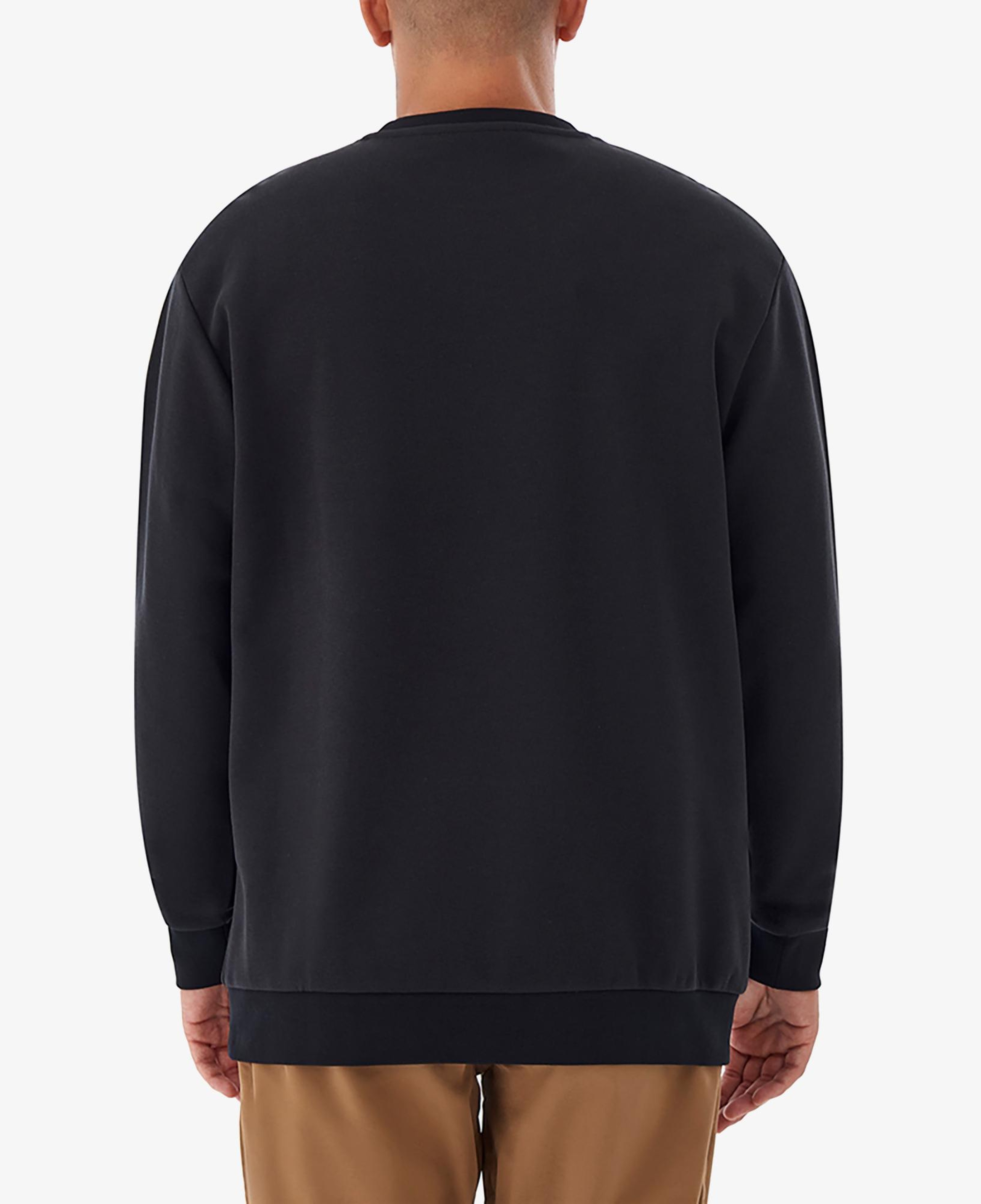 Columbia Cs0382 Csc Gem Label Crewneck Erkek Siyah Sweatshirt