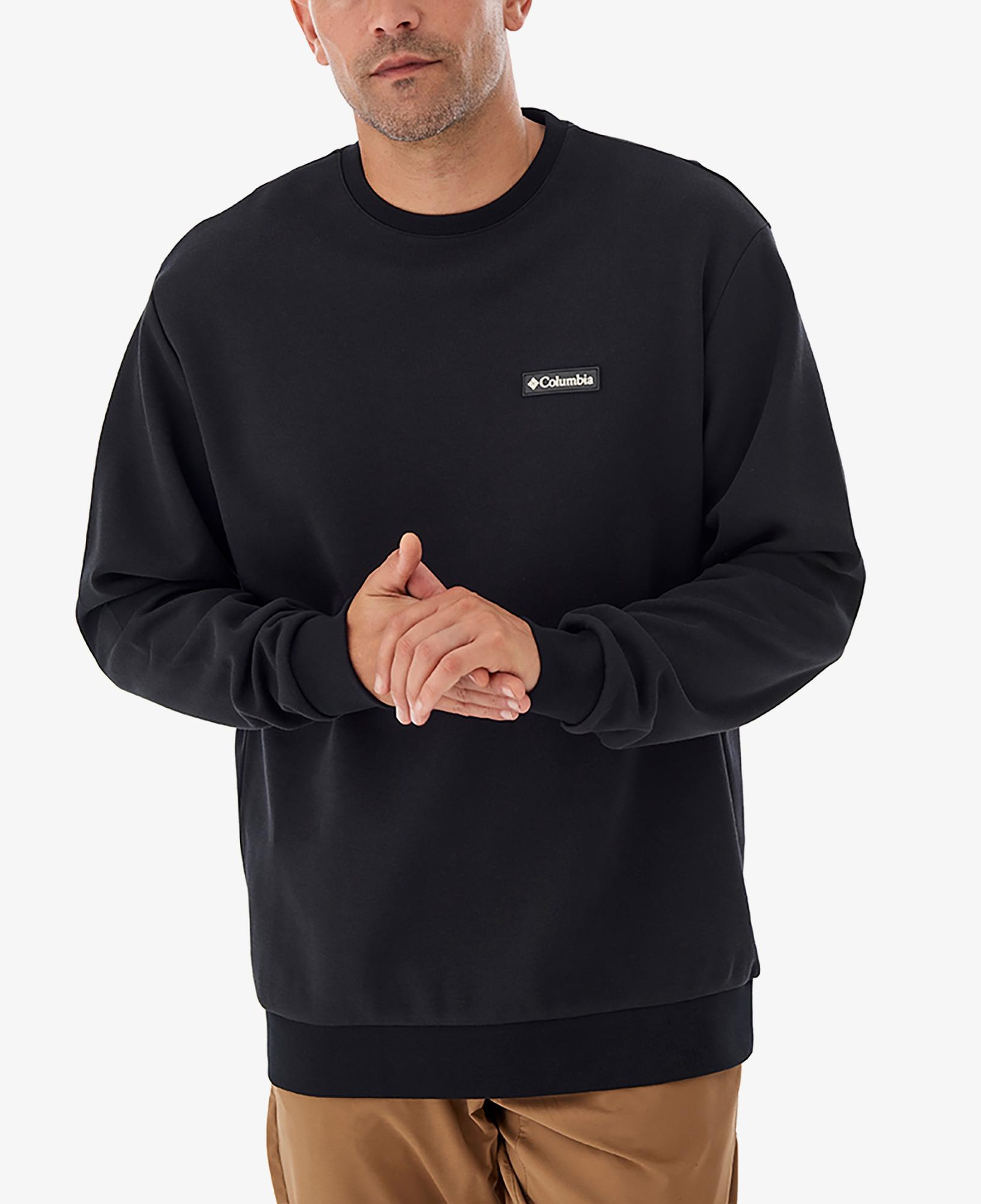 Columbia Cs0382 Csc Gem Label Crewneck Erkek Siyah Sweatshirt