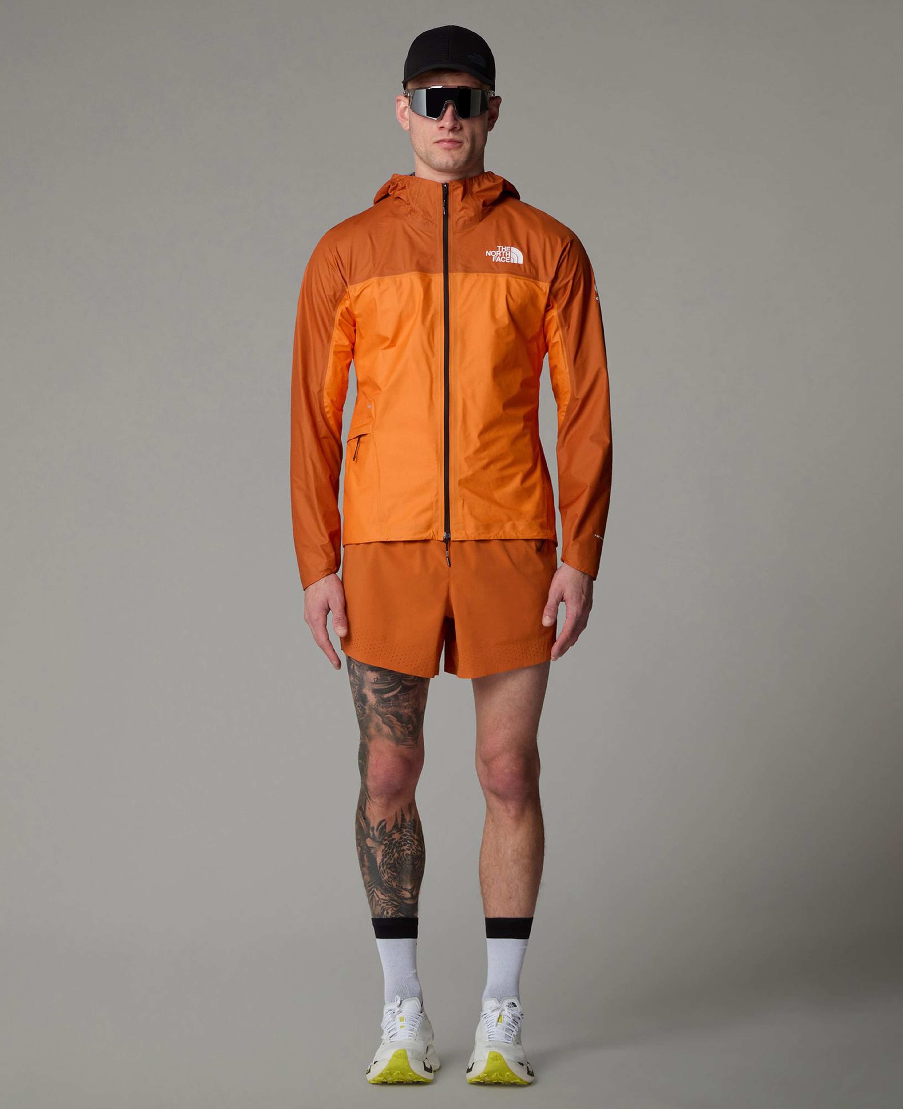 The North Face Summit Pacesetter 5in Erkek Turuncu Koşu Şortu