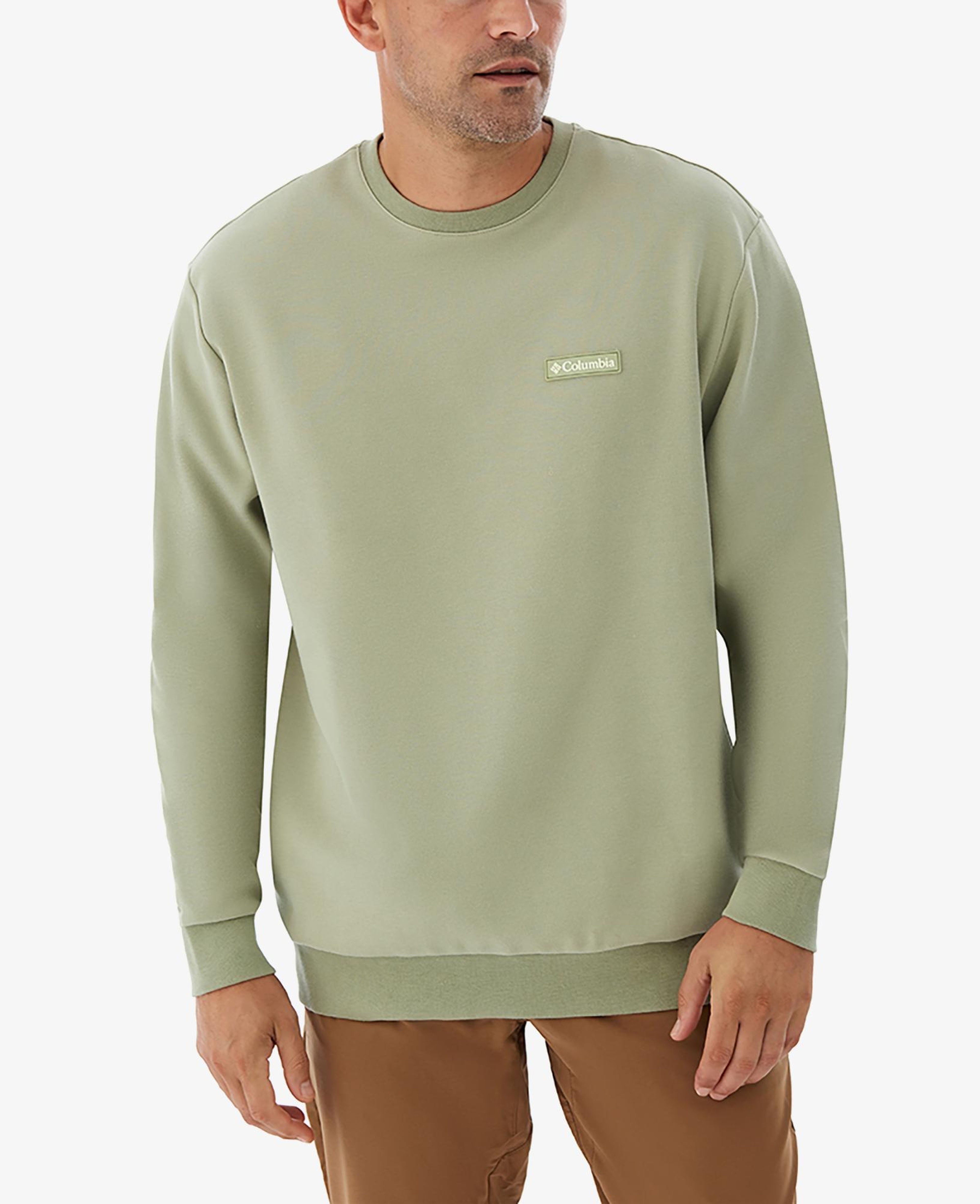 Columbia Cs0382 Csc Gem Label Crewneck Erkek Yeşil Sweatshirt