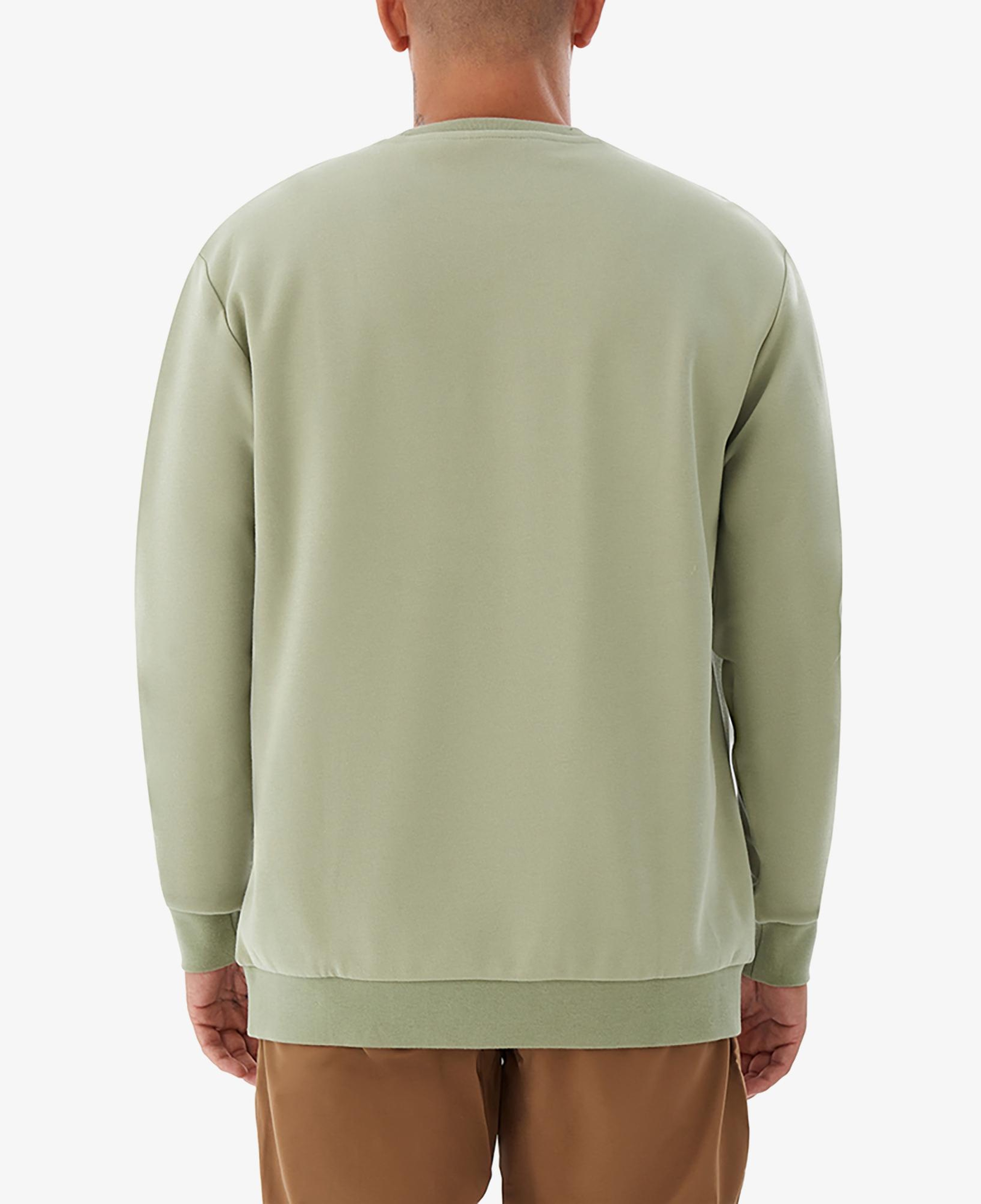 Columbia Cs0382 Csc Gem Label Crewneck Erkek Yeşil Sweatshirt