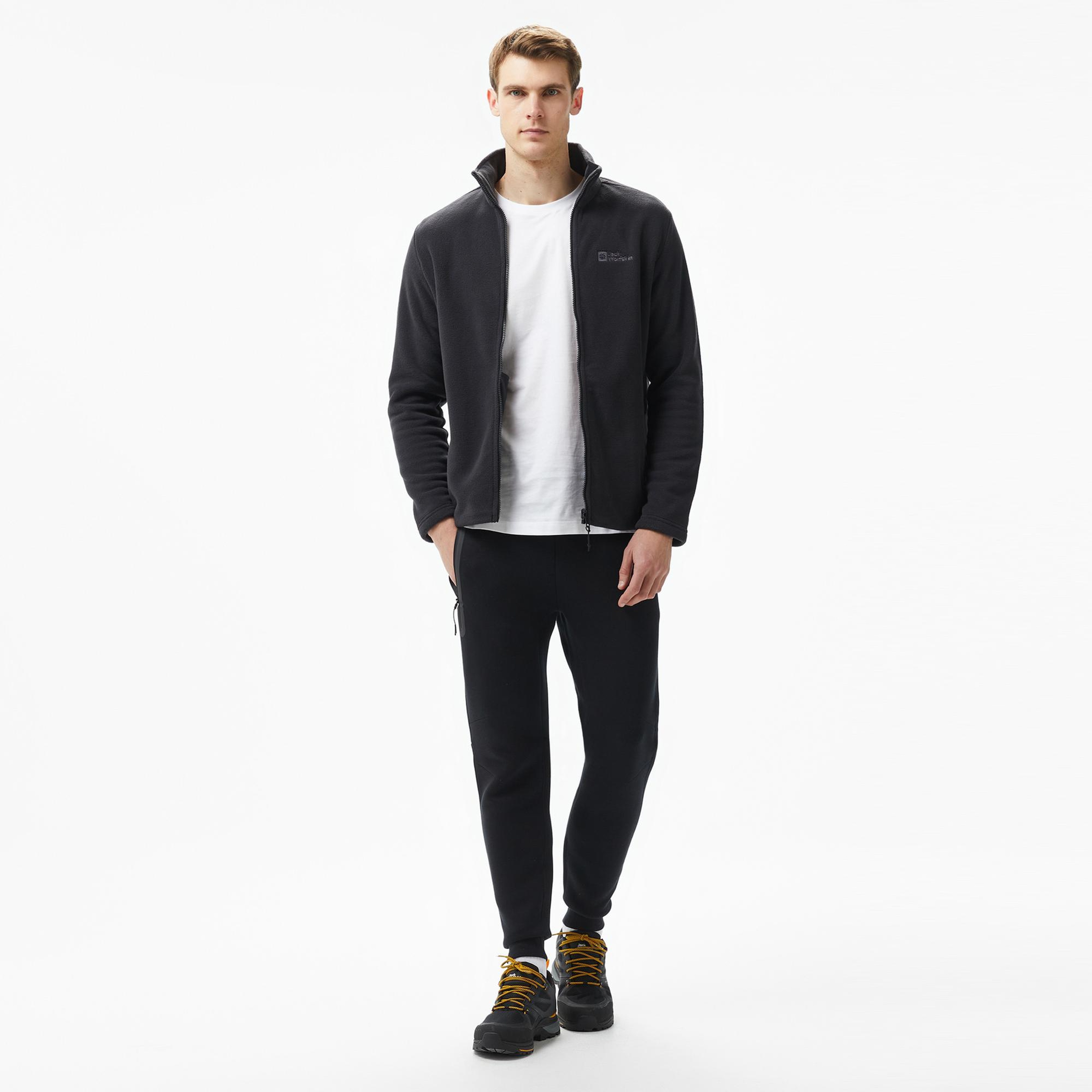 Jack Wolfskin Winterstein Fz Erkek Siyah Outdoor Ceket