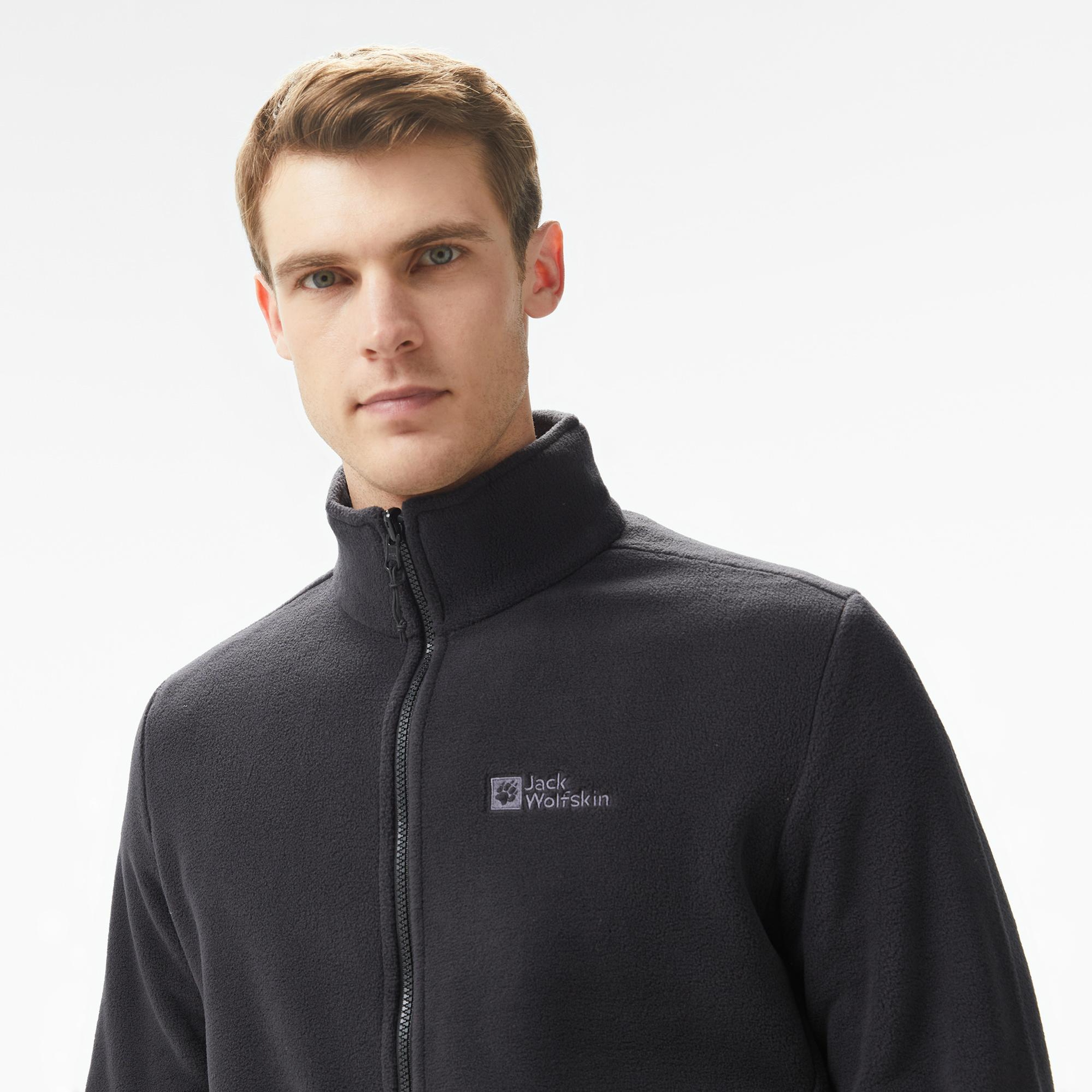 Jack Wolfskin Winterstein Fz Erkek Siyah Outdoor Ceket