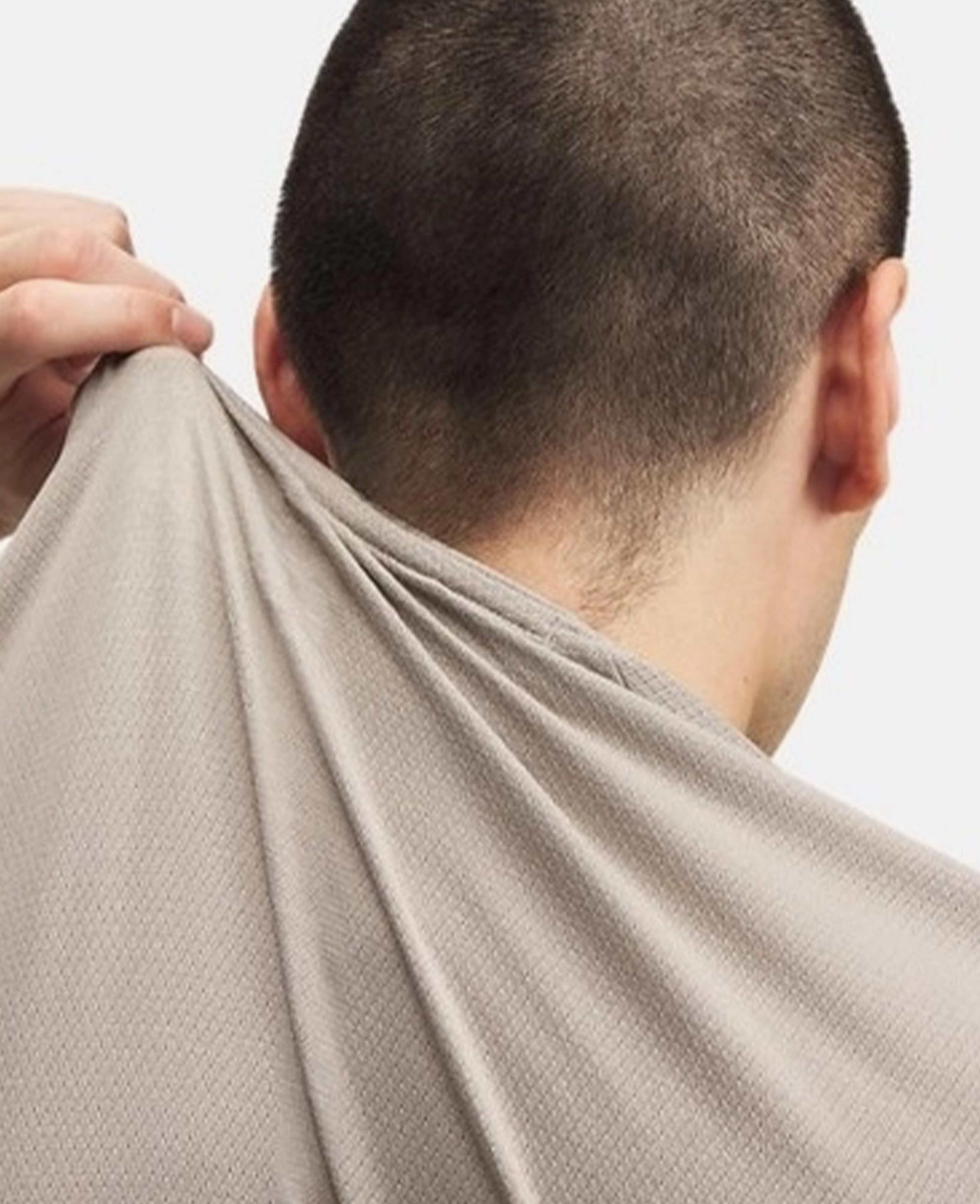 Under Armour Vanish Elite Dikişsiz Erkek Bej T-Shirt