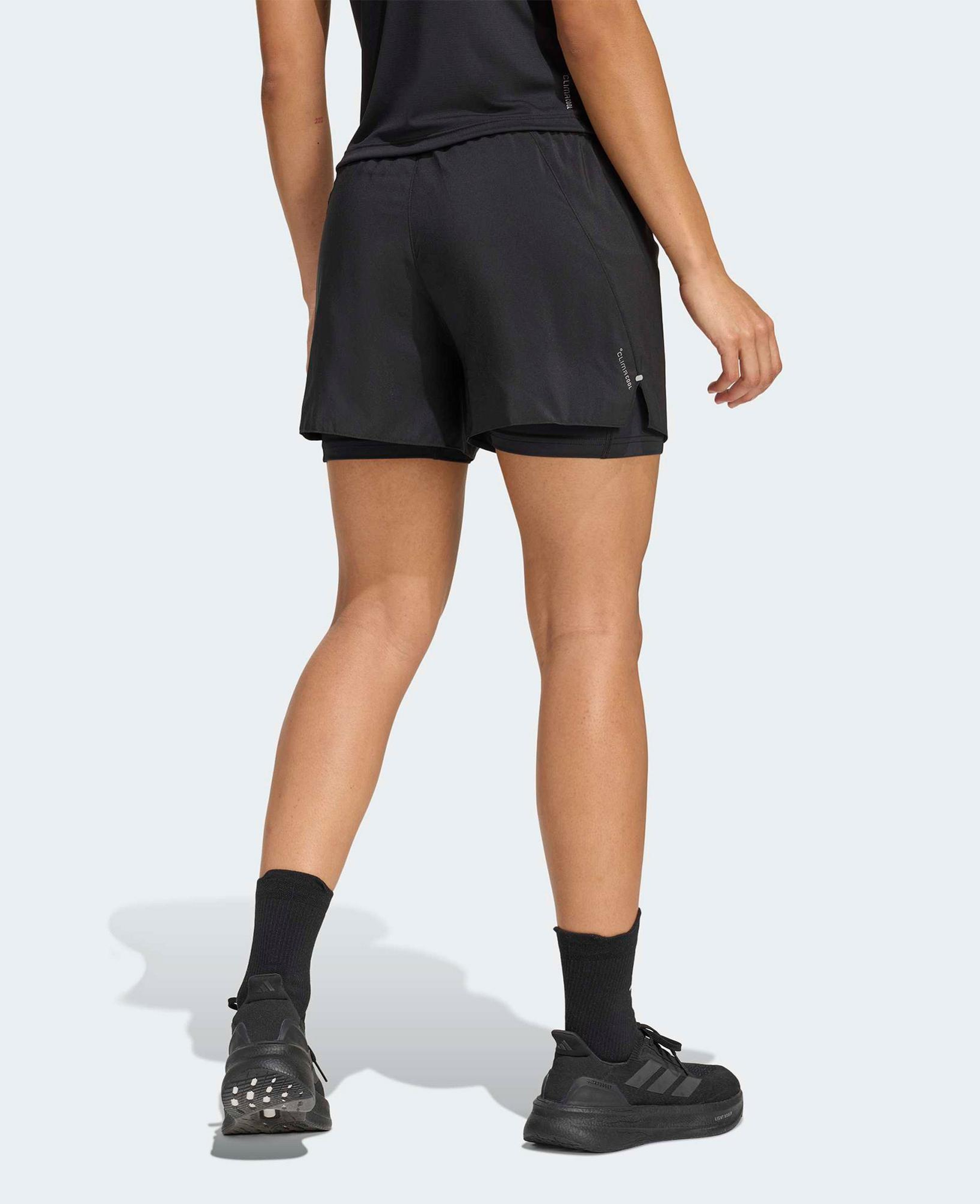 adidas Adi365 Running Essentials 2in1 Kadın Siyah Koşu Şortu