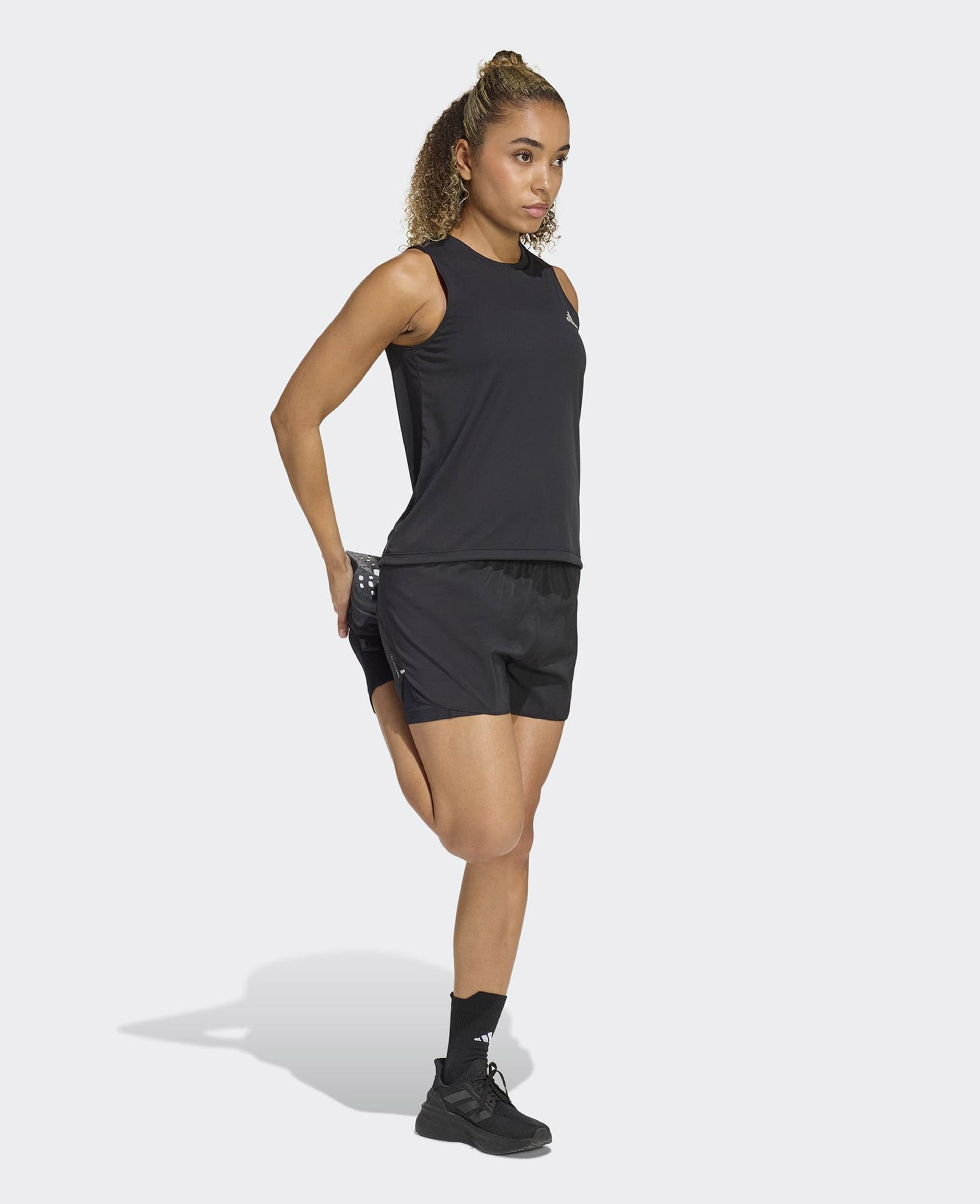 adidas Adi365 Running Essentials 2in1 Kadın Siyah Koşu Şortu