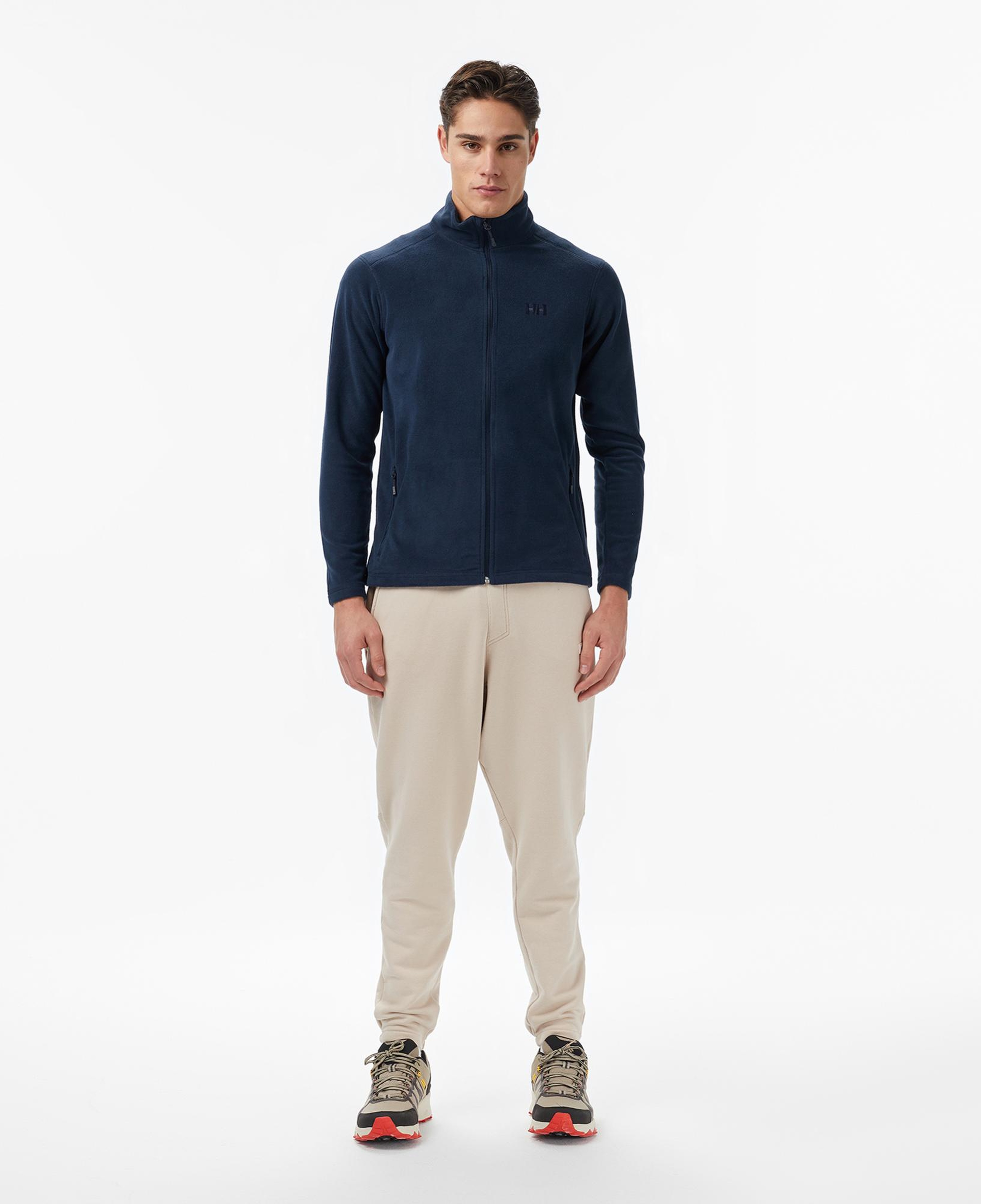 Helly Hansen Fullzip Erkek Lacivert Outdoor Polar Mont