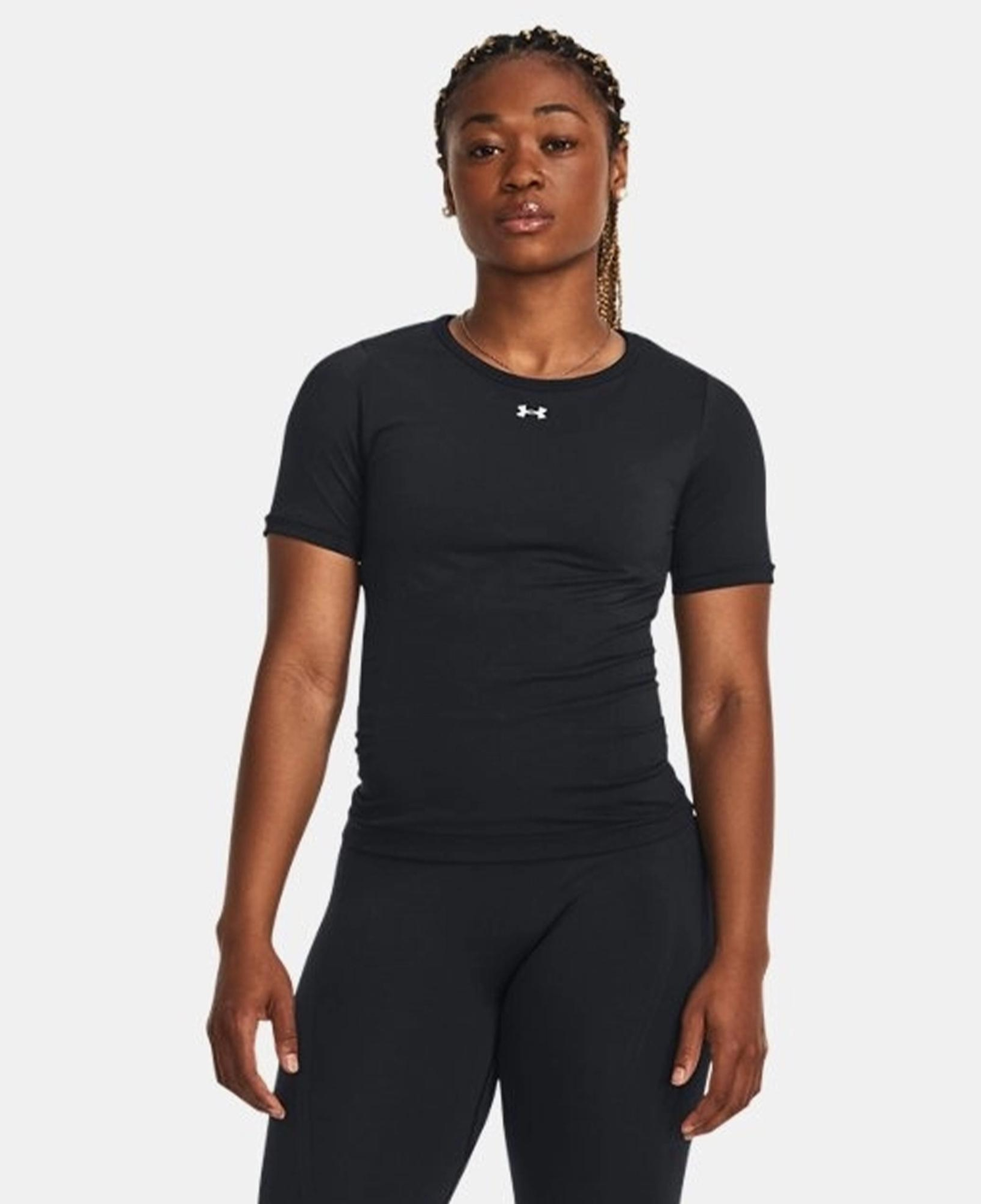 Under Armour Vanish Elite Dikişsiz Kadın Siyah T-Shirt