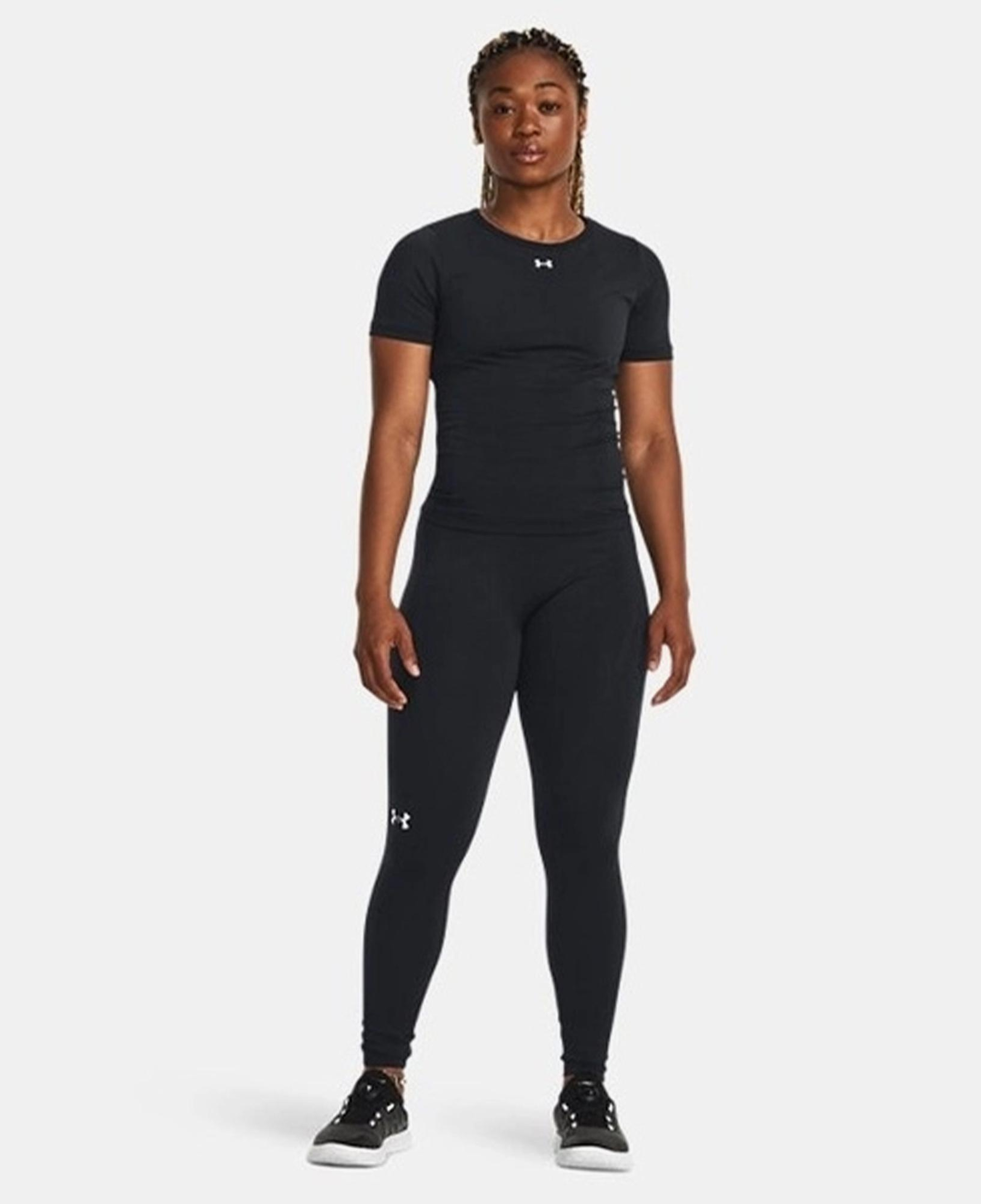 Under Armour Vanish Elite Dikişsiz Kadın Siyah T-Shirt