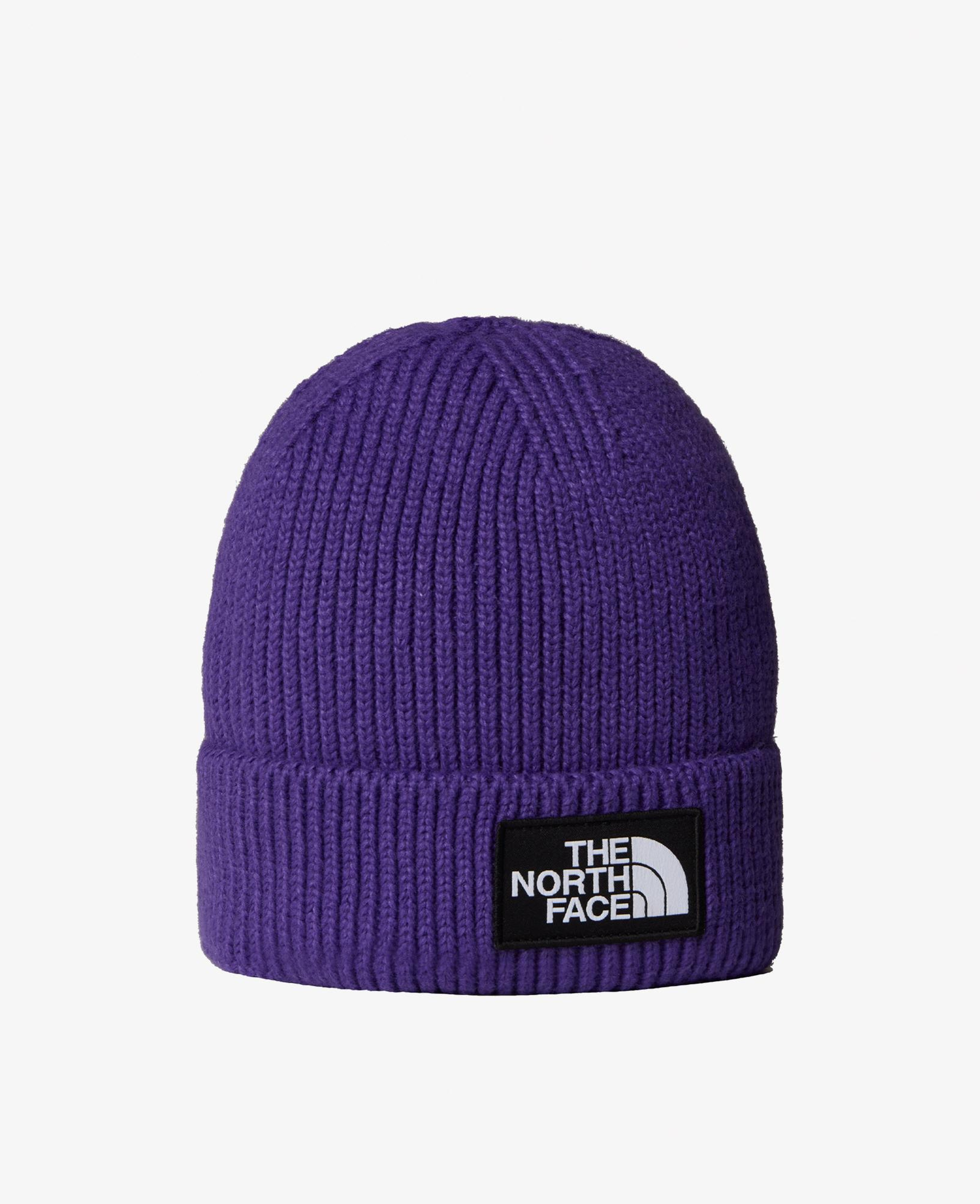 The North Face Logo Box Cuffed Unisex Mor Outdoor Bere