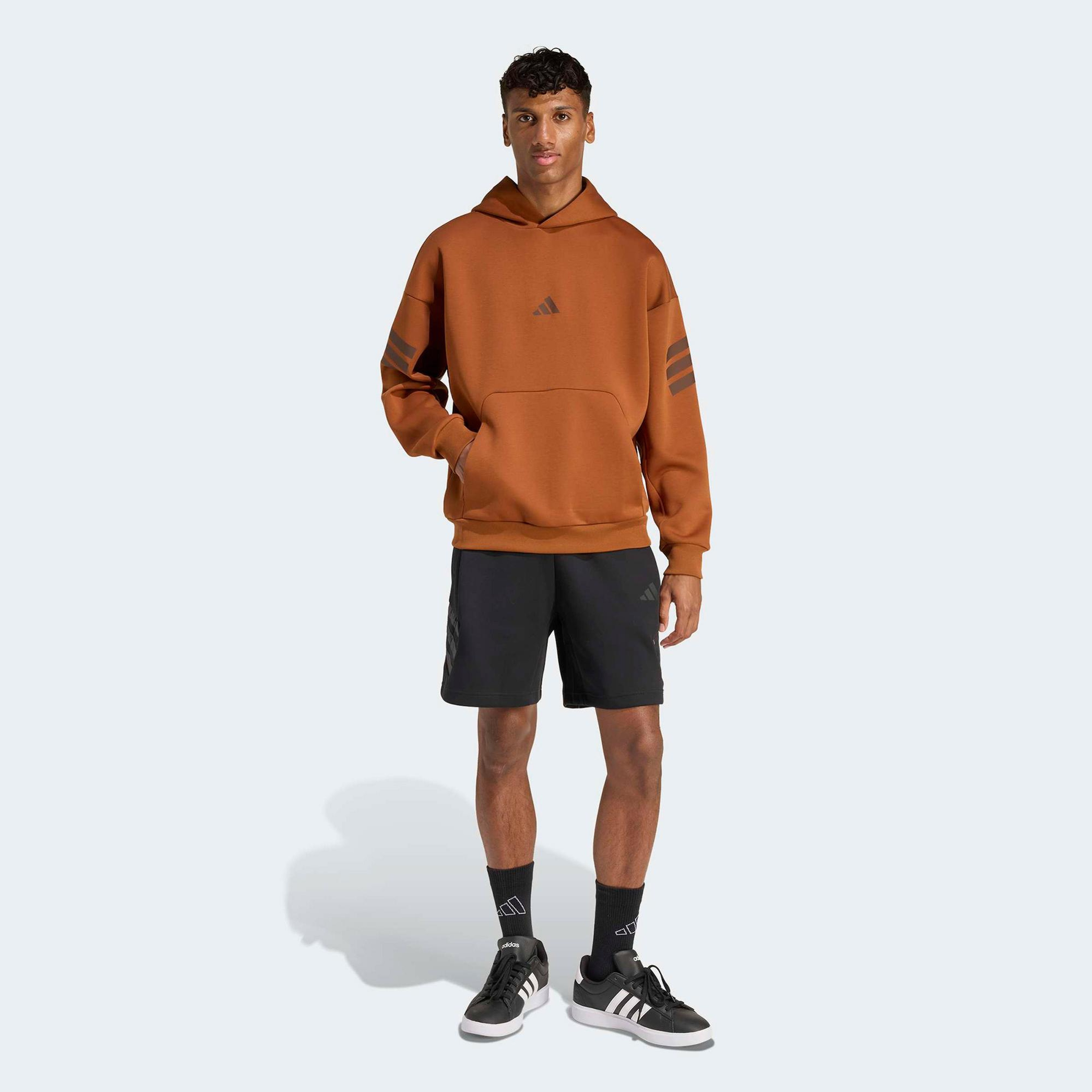 adidas Future icons Woven Three Stripes Erkek Siyah Antrenman Şortu