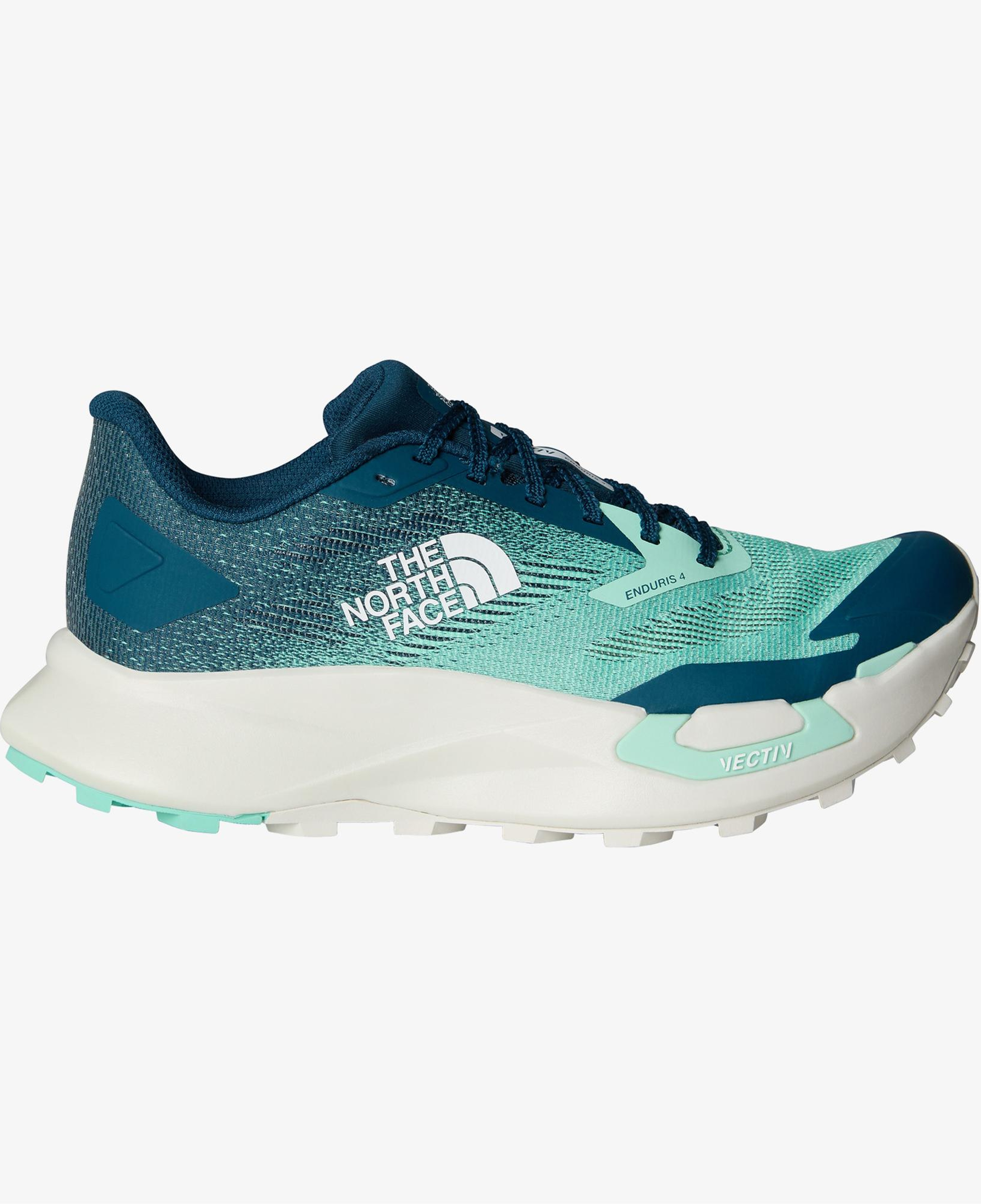 The North Face Vectiv Enduris 4 Kadın Mavi Koşu Ayakkabısı