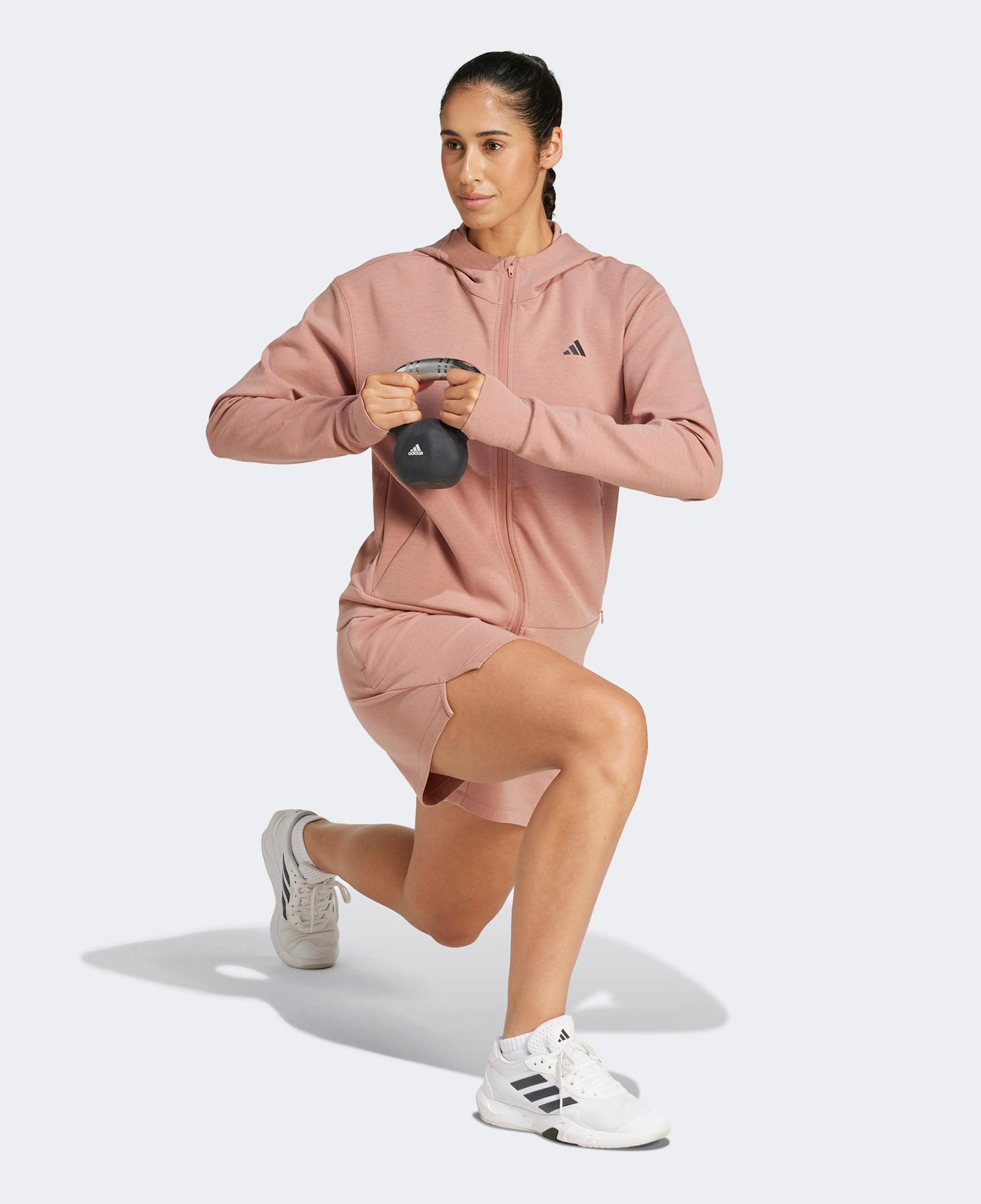 adidas Designed 4 Kadın Pembe Eşofman Üstü