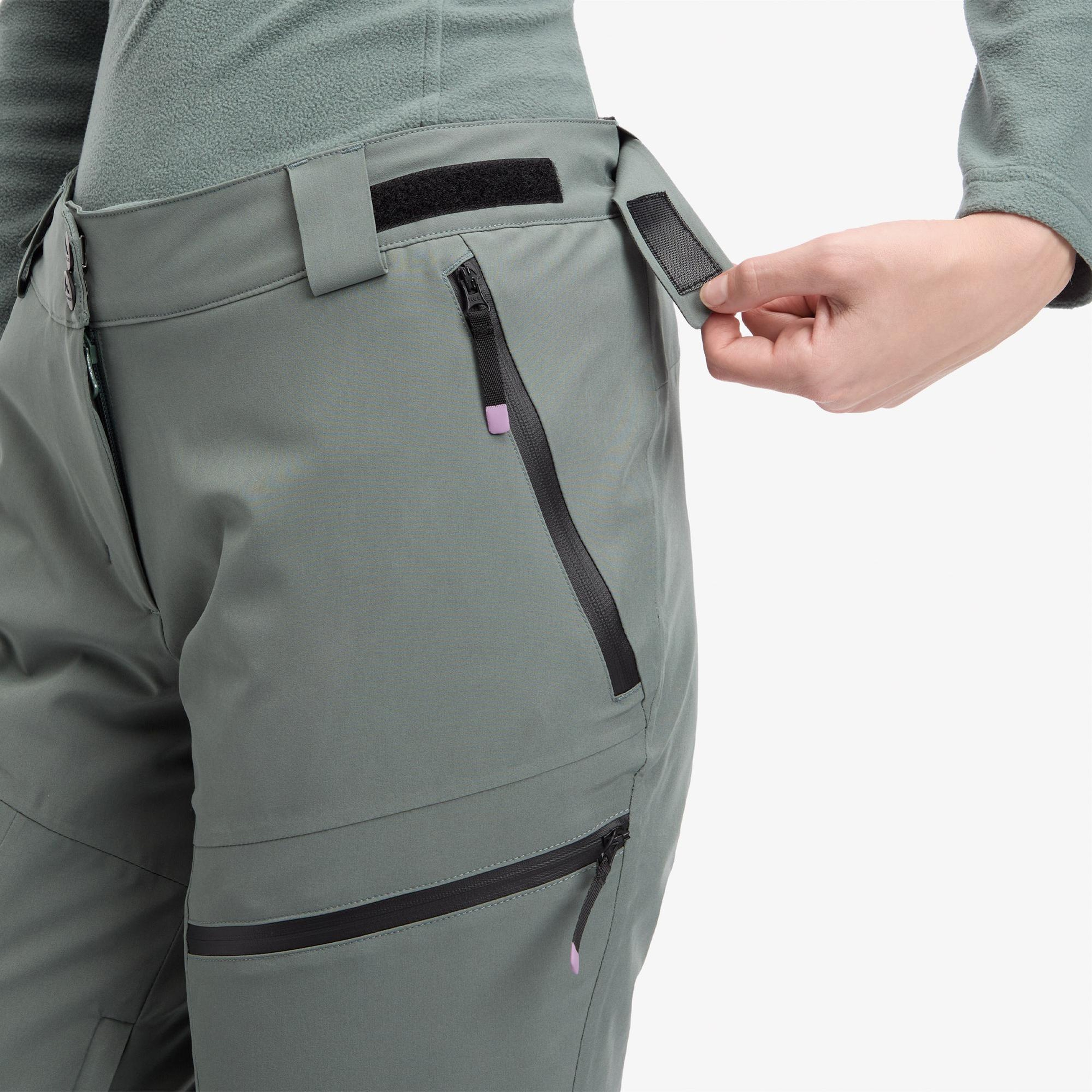 McKinley Felicia Kadın Yeşil Kayak Pantolonu