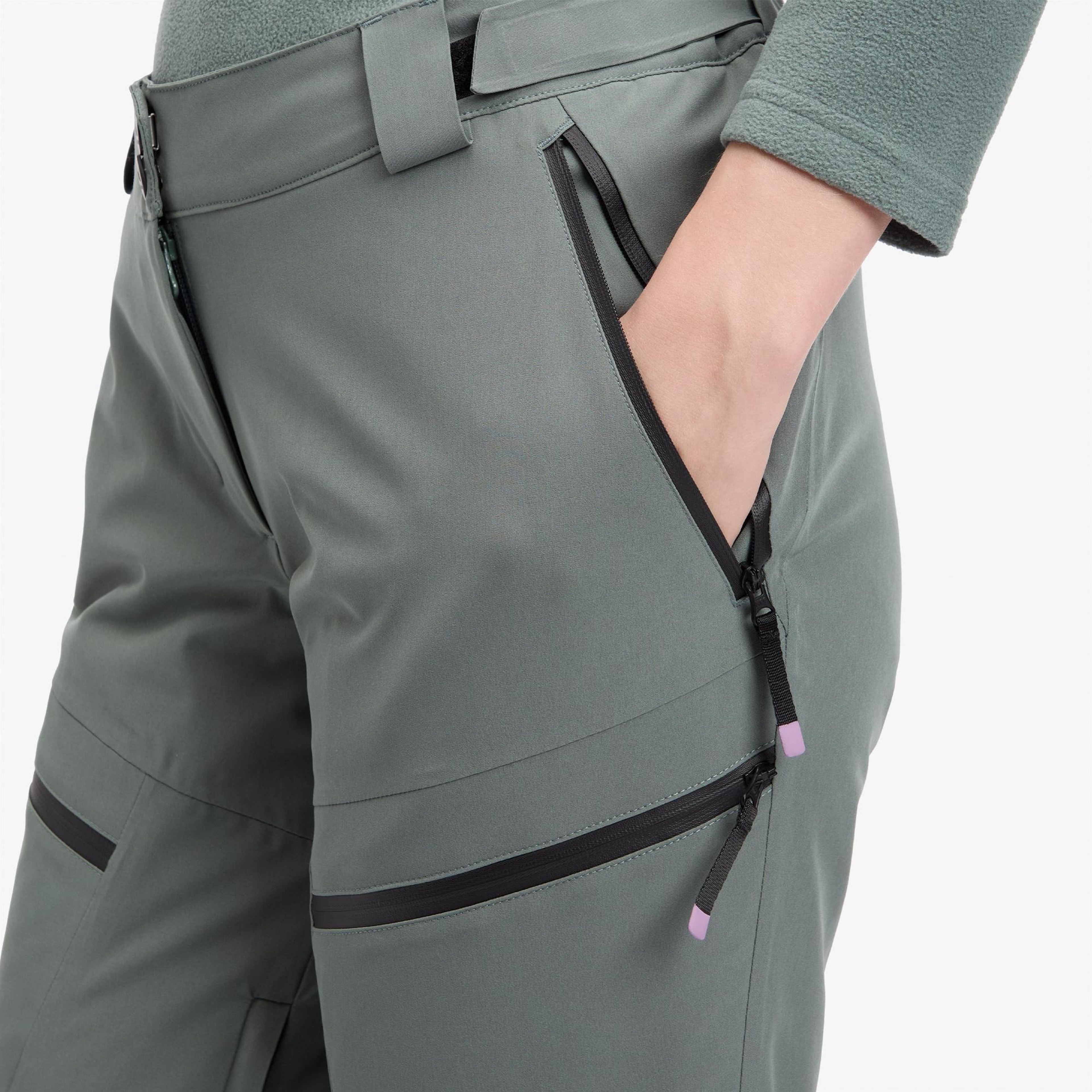 McKinley Felicia Kadın Yeşil Kayak Pantolonu