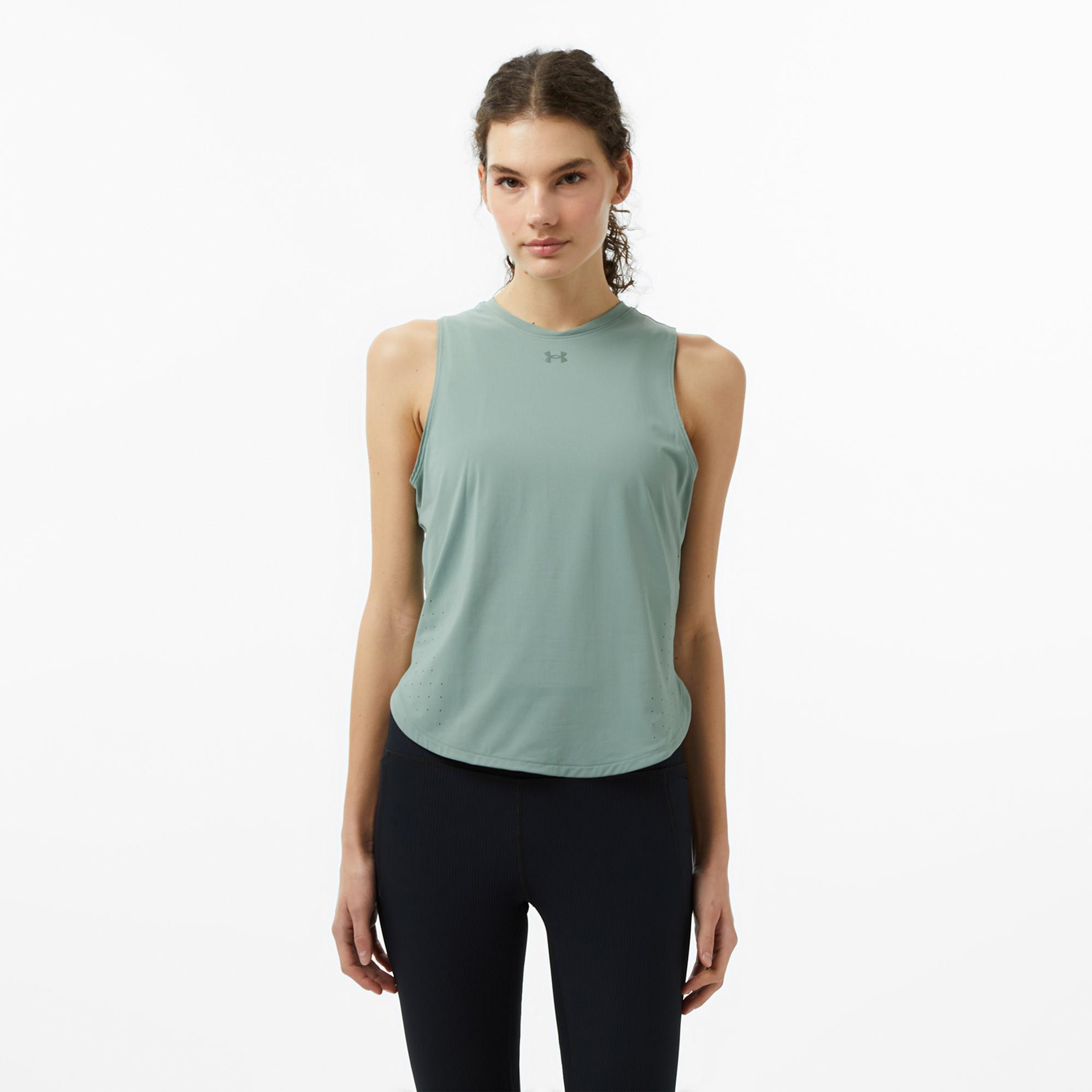 Under Armour Launch Elite Kadın Yeşil Koşu Atlet