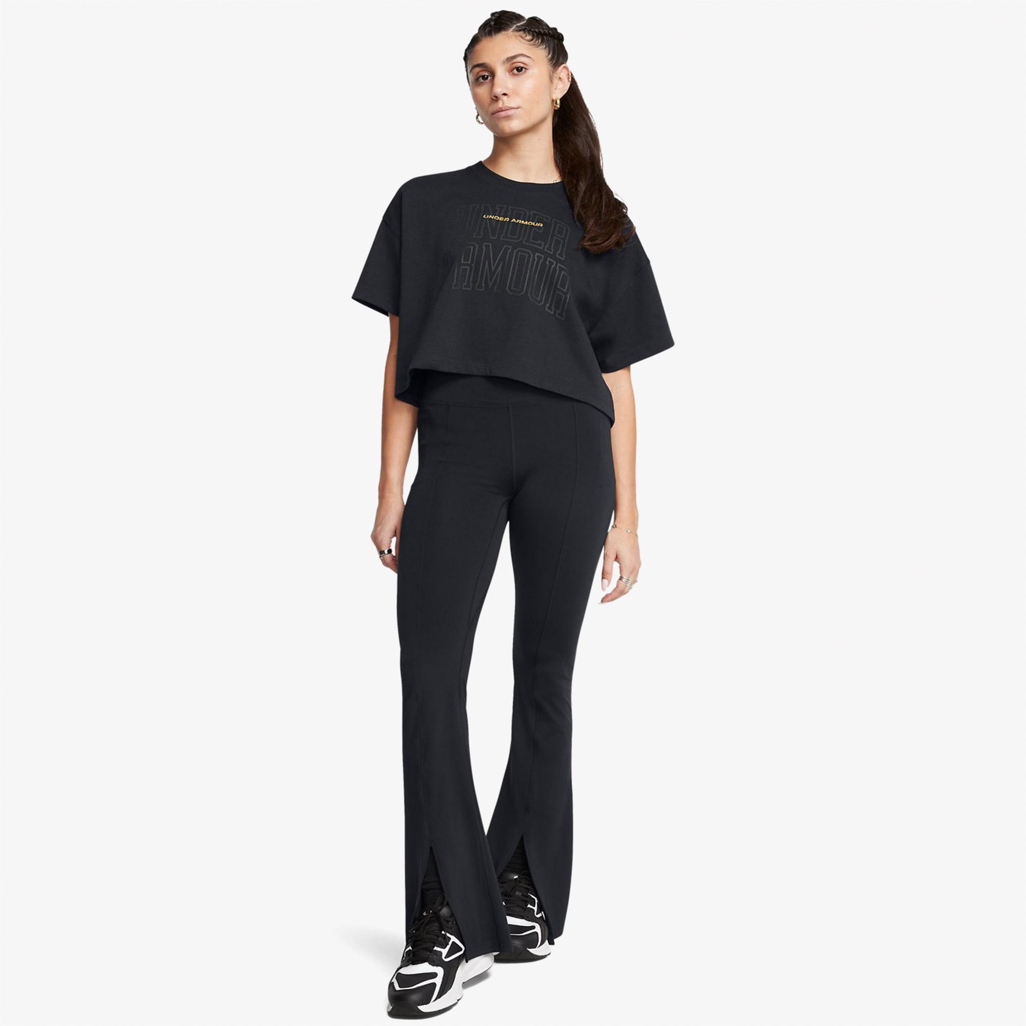 Under Armour Meridian Kick Flare Kadın Siyah Pantolon