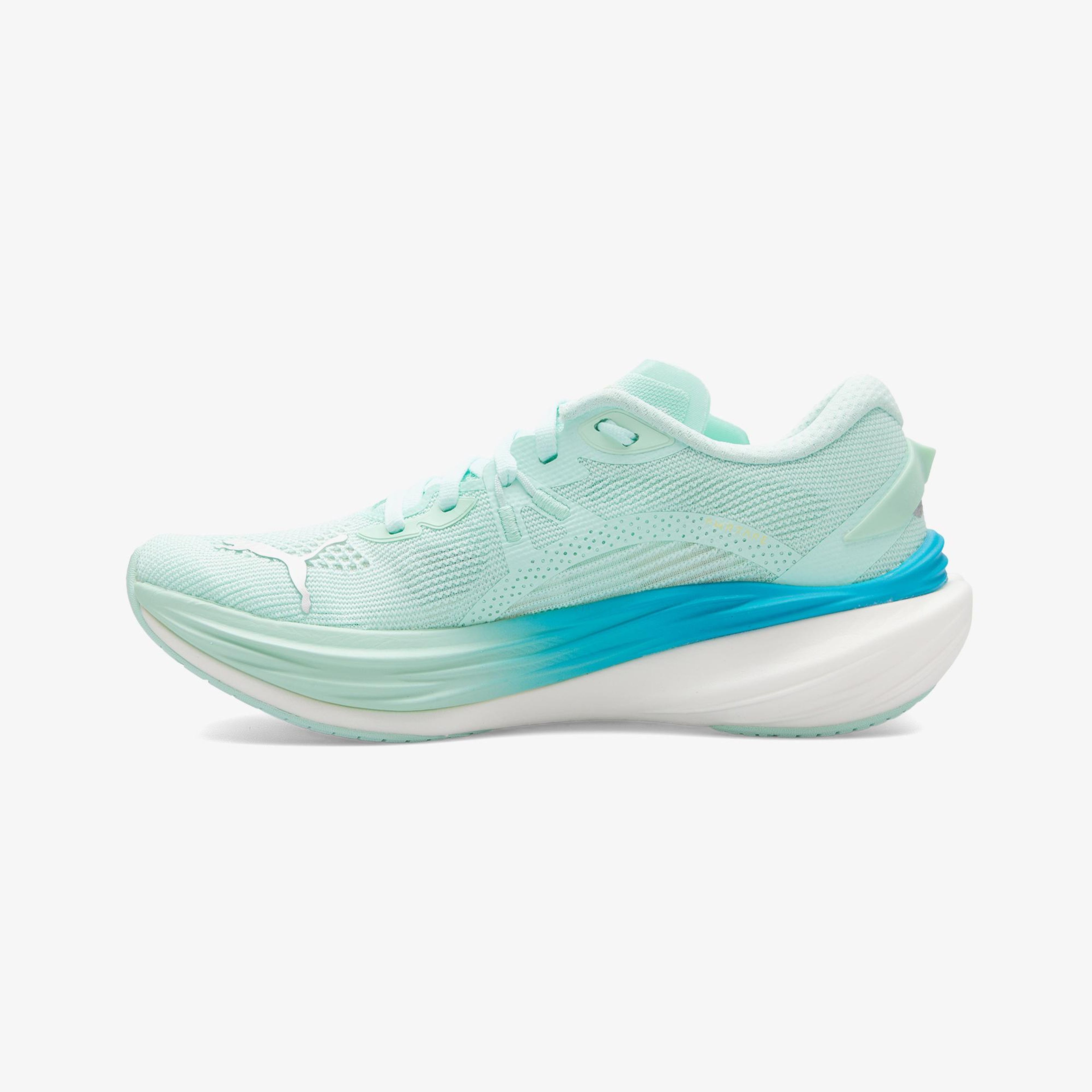 Puma Deviate Nitro 3 Wns Kadın Mavi Koşu Ayakkabısı