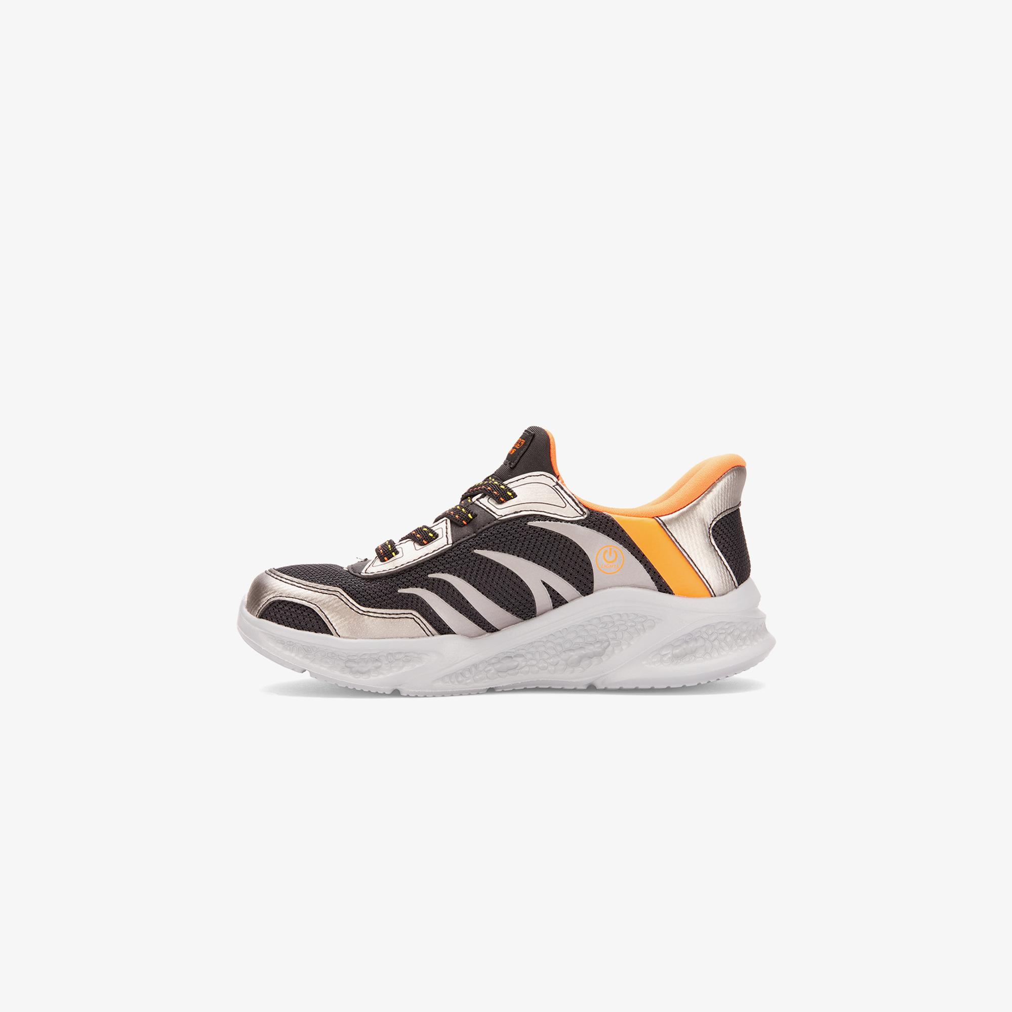 Skechers Meteor-Lights Çocuk Siyah Spor Ayakkabı