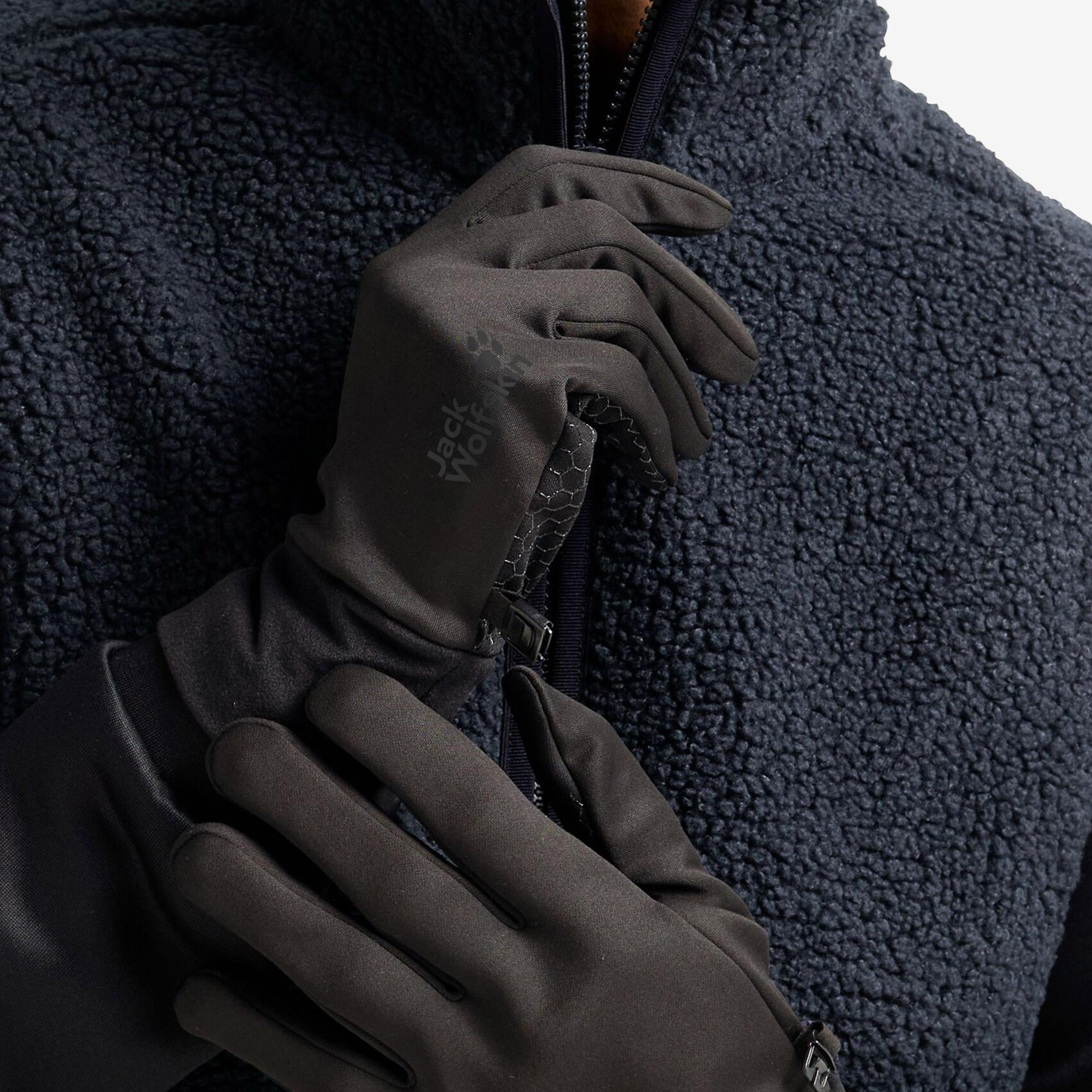 Jack Wolfskin Extensive Unisex Siyah Eldiven