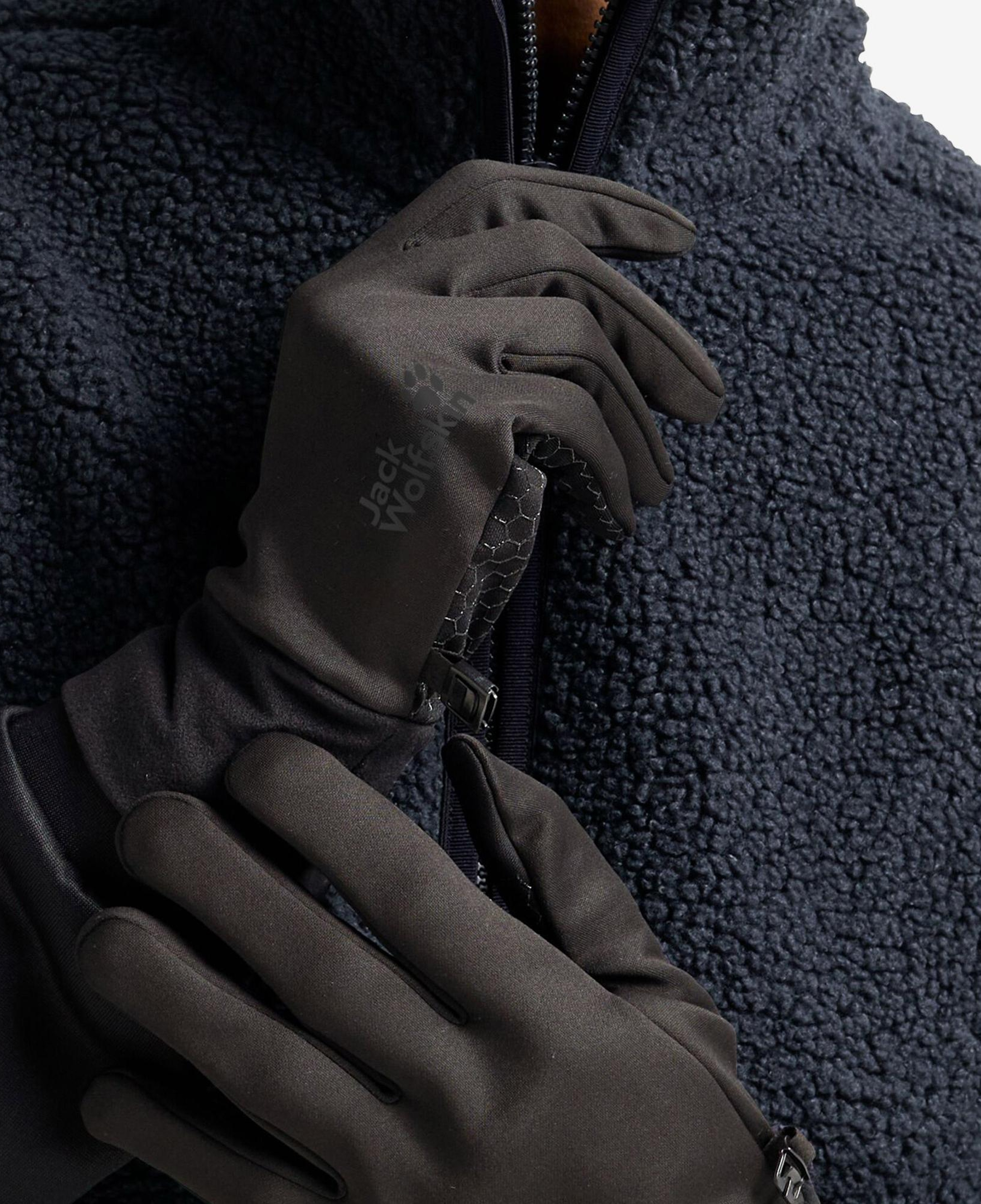 Jack Wolfskin Extensive Unisex Siyah Eldiven