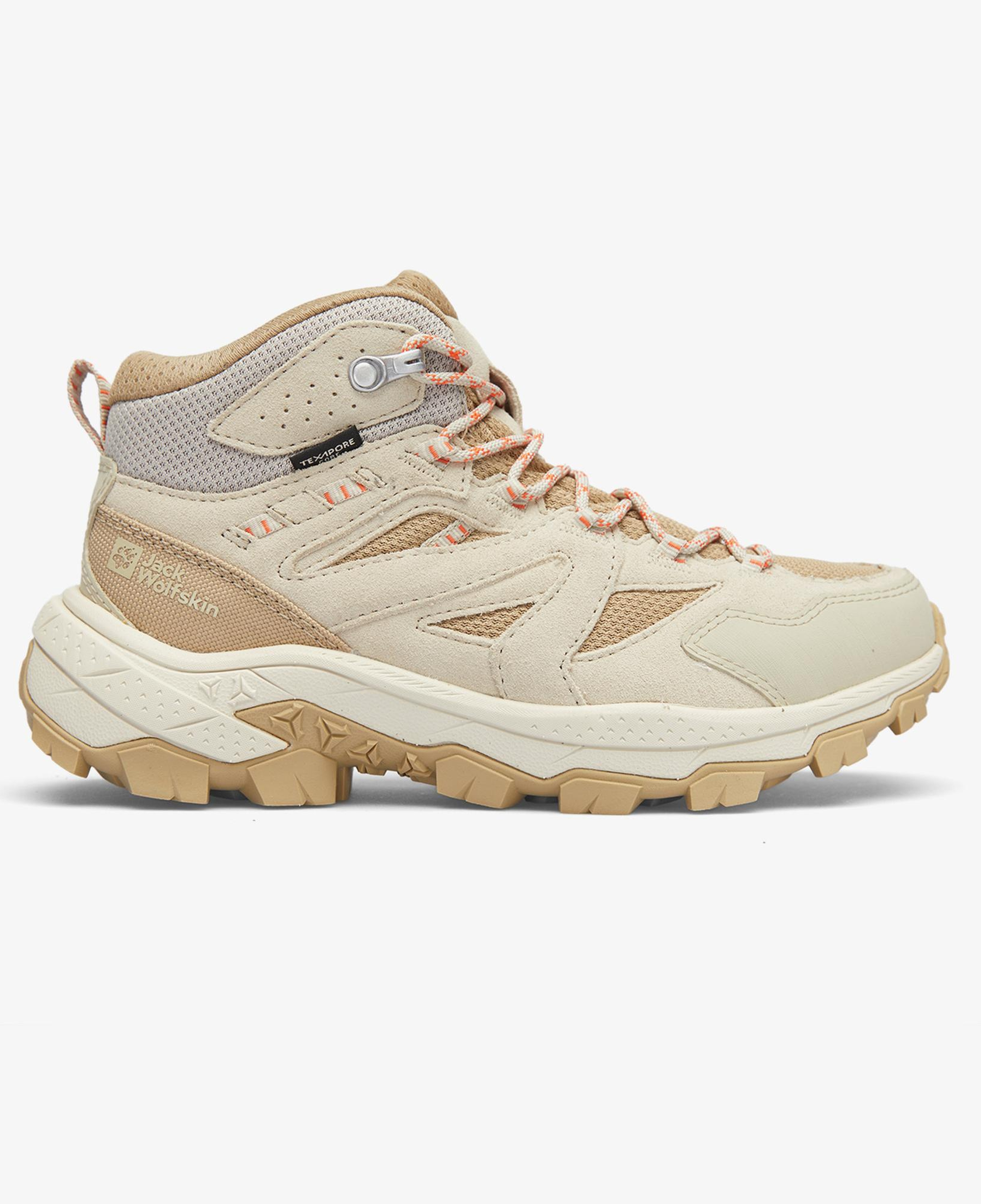 Jack Wolfskin Vojo Tour Texapore Mid Kadın Beyaz Outdoor Bot