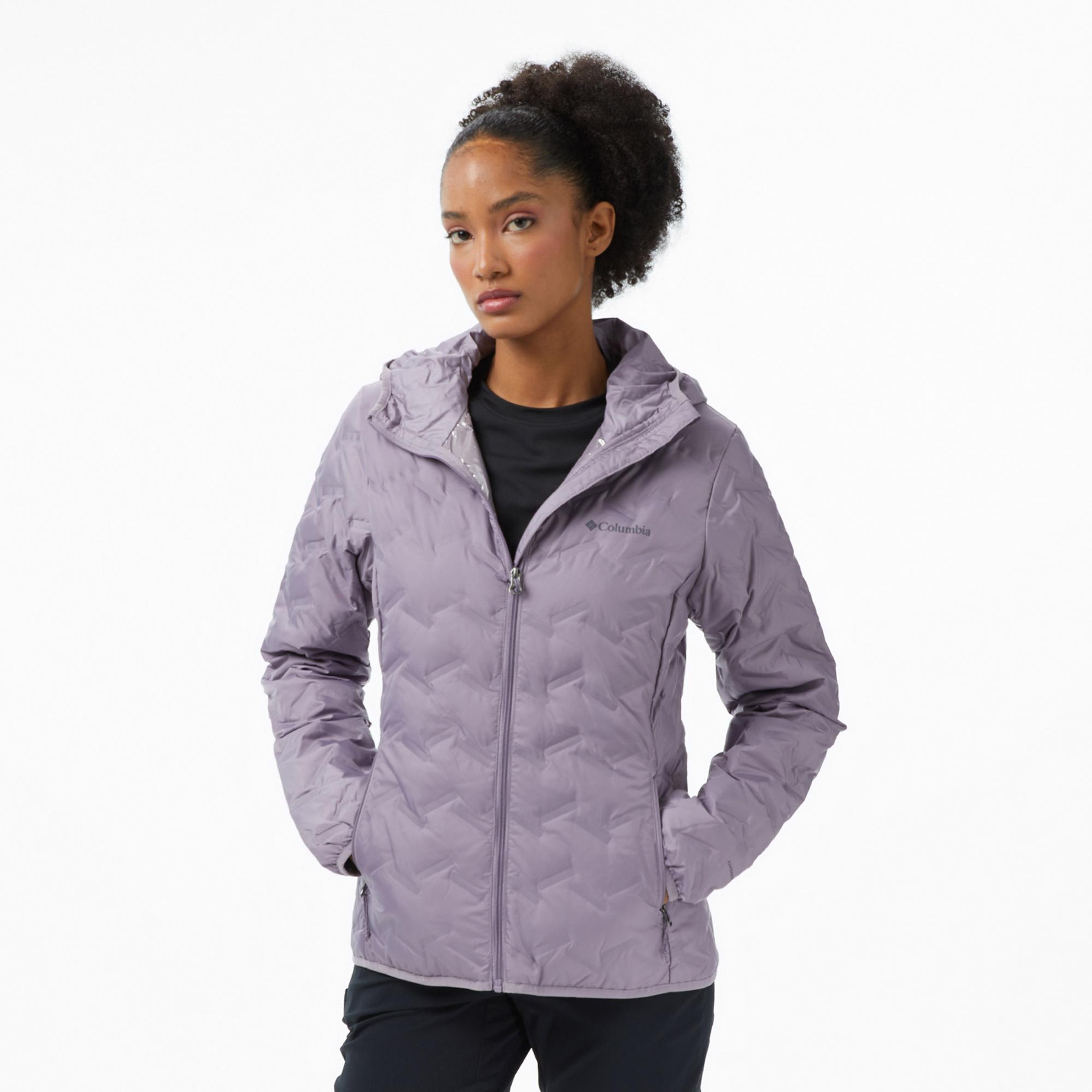Columbia Delta Ridge II Down Kadın Mor Outdoor Mont