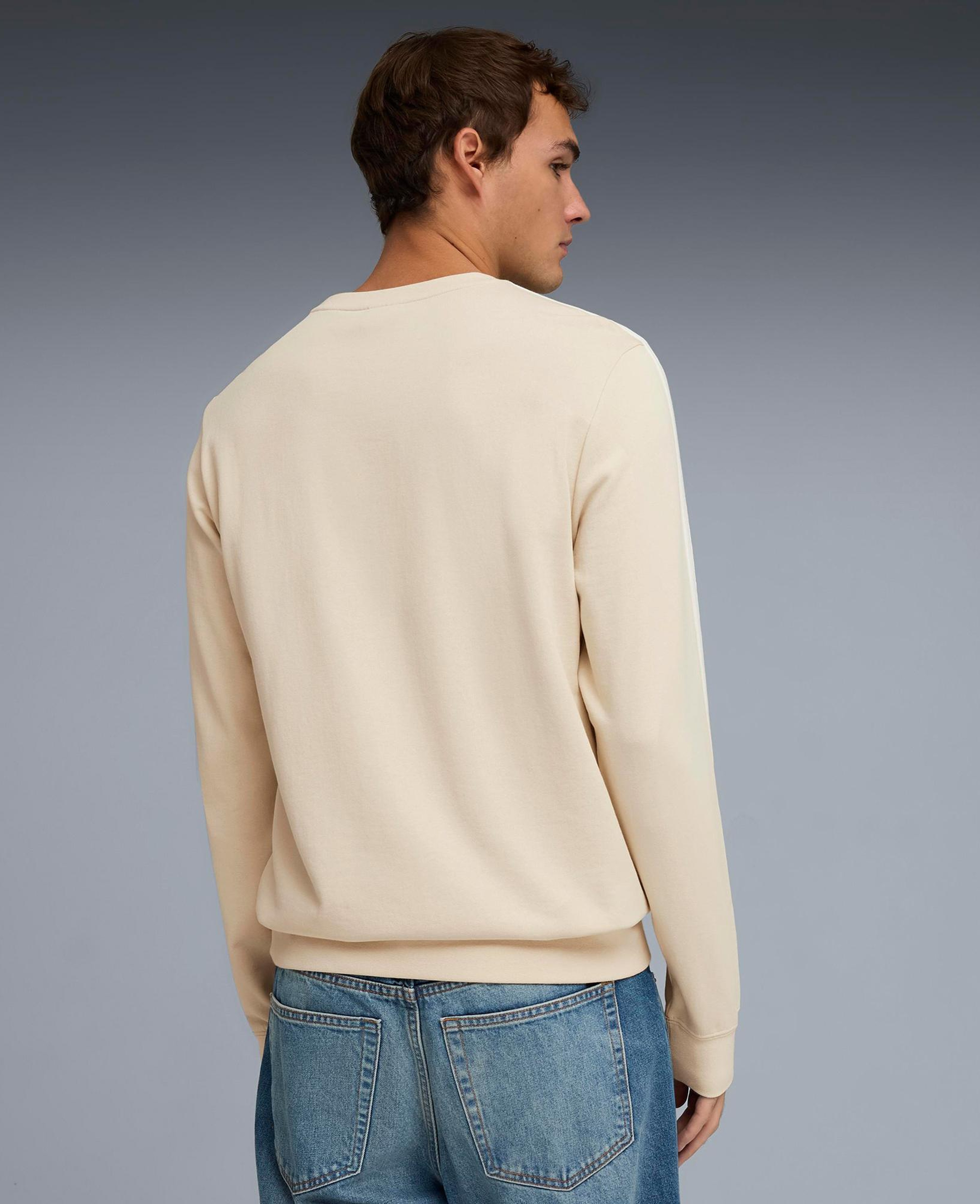 Puma Ess Elevated Crew Tr Tk Erkek Krem Sweatshirt