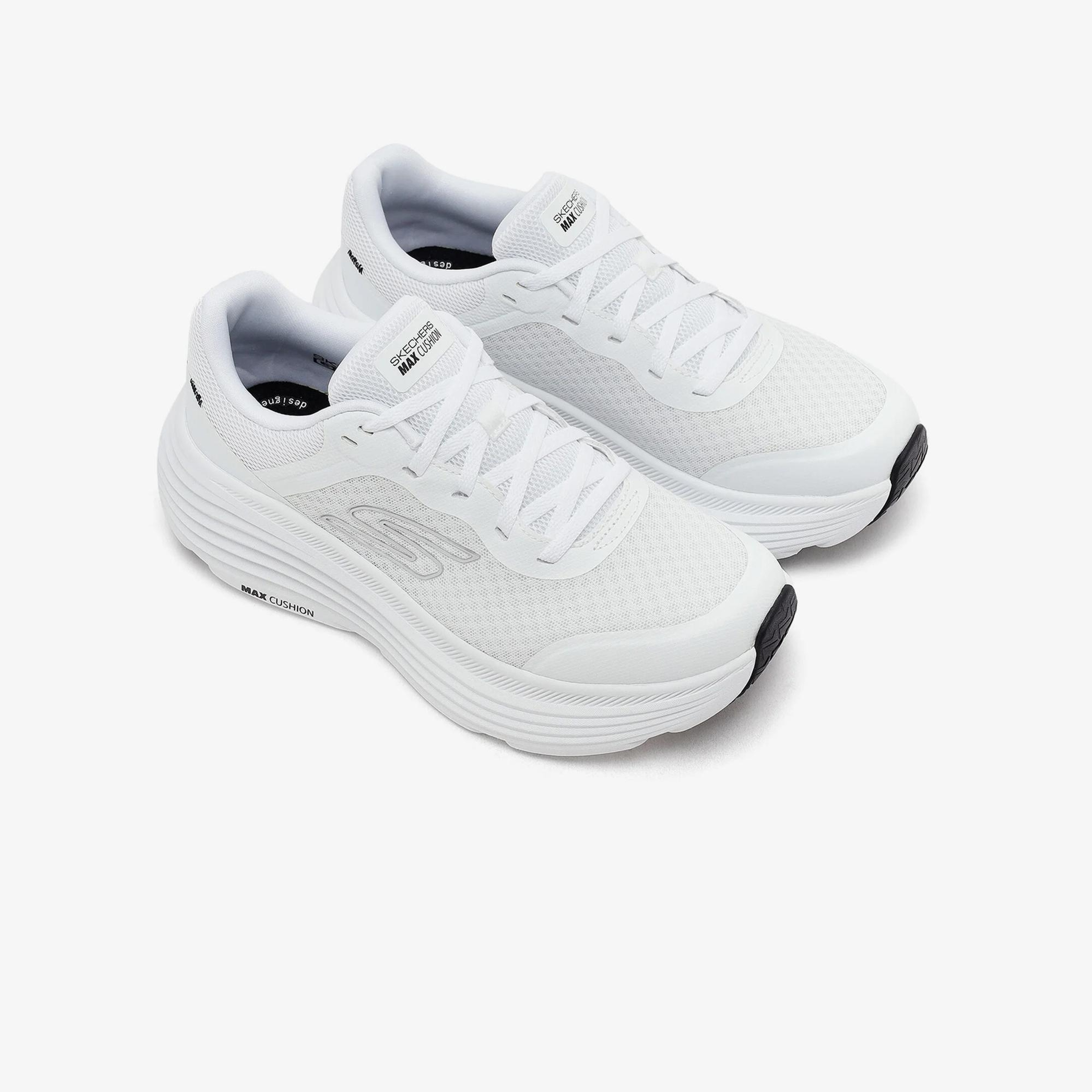 Skechers Max Cushioning Kadın Beyaz Koşu Ayakkabısı
