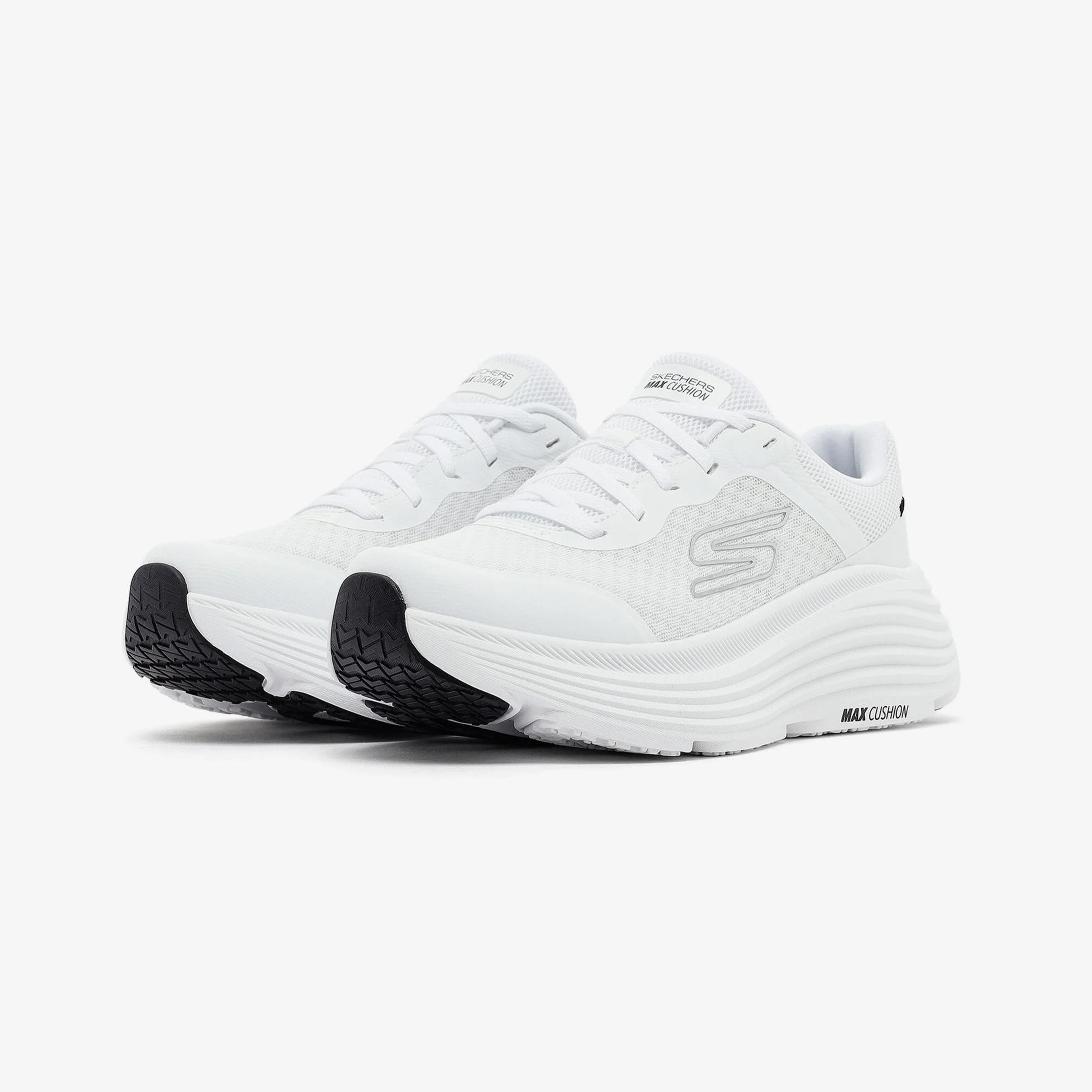Skechers Max Cushioning Kadın Beyaz Koşu Ayakkabısı