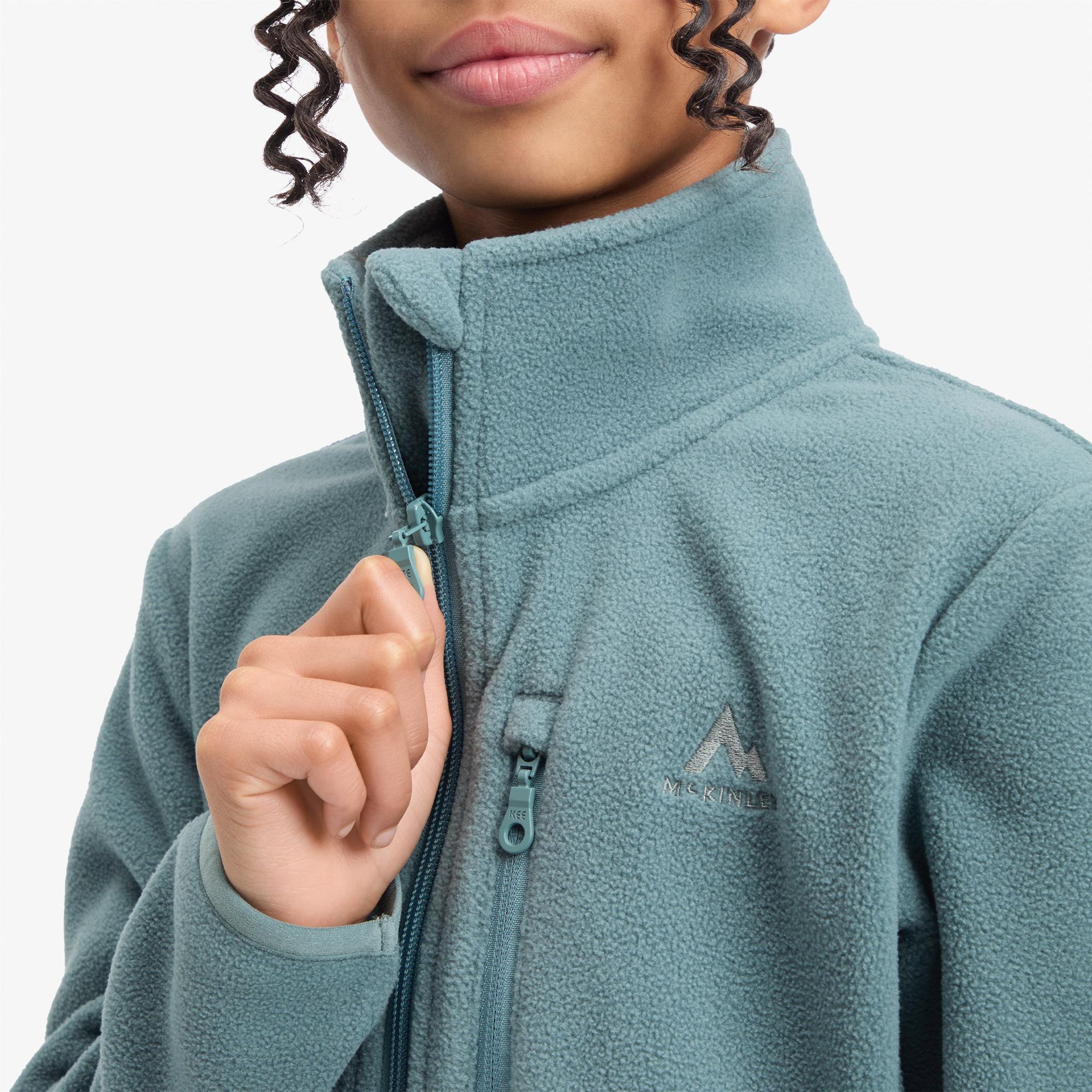 McKinley Coari Jrs Çocuk Mavi Outdoor Polar