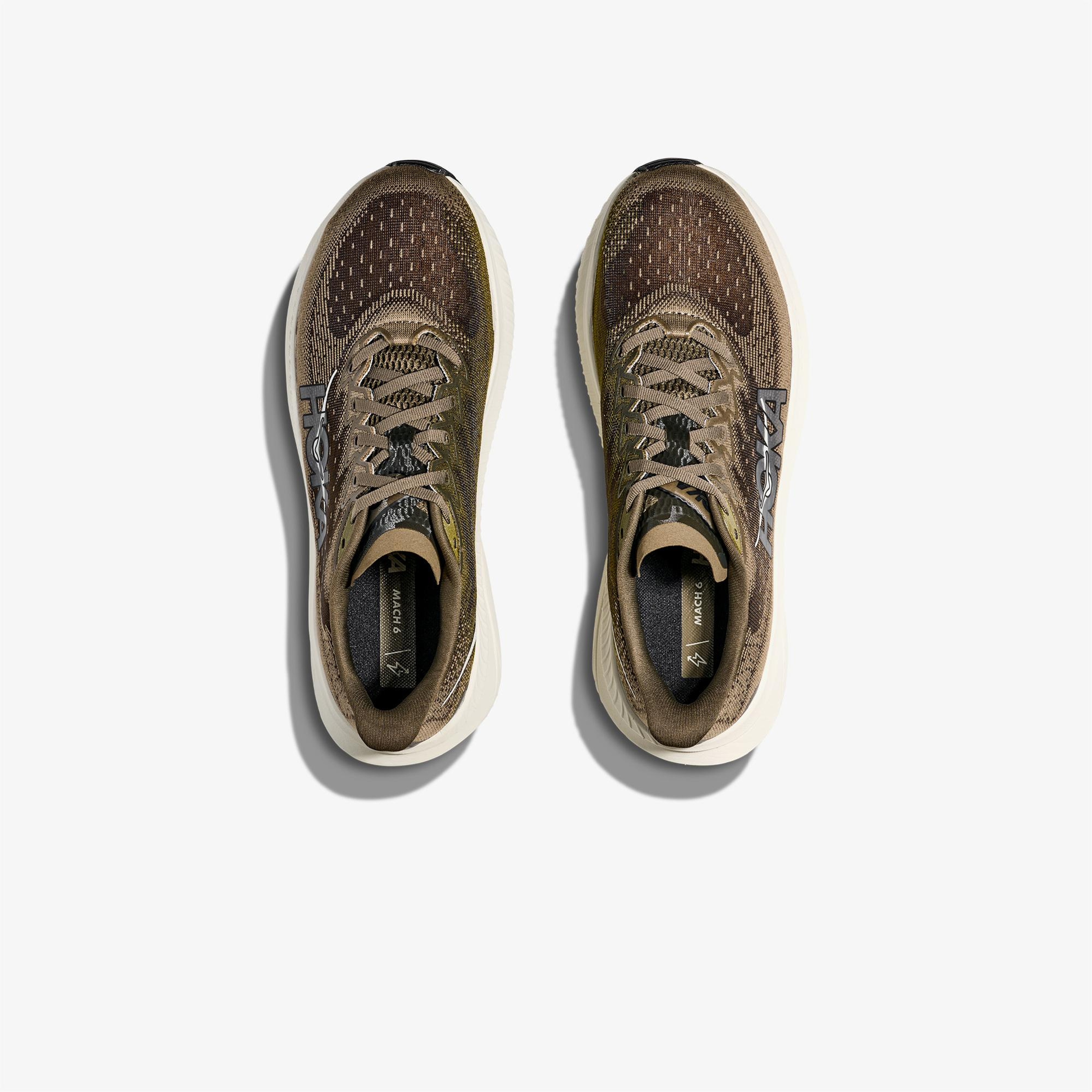 Hoka Mach 6 Erkek Haki Koşu Ayakkabısı