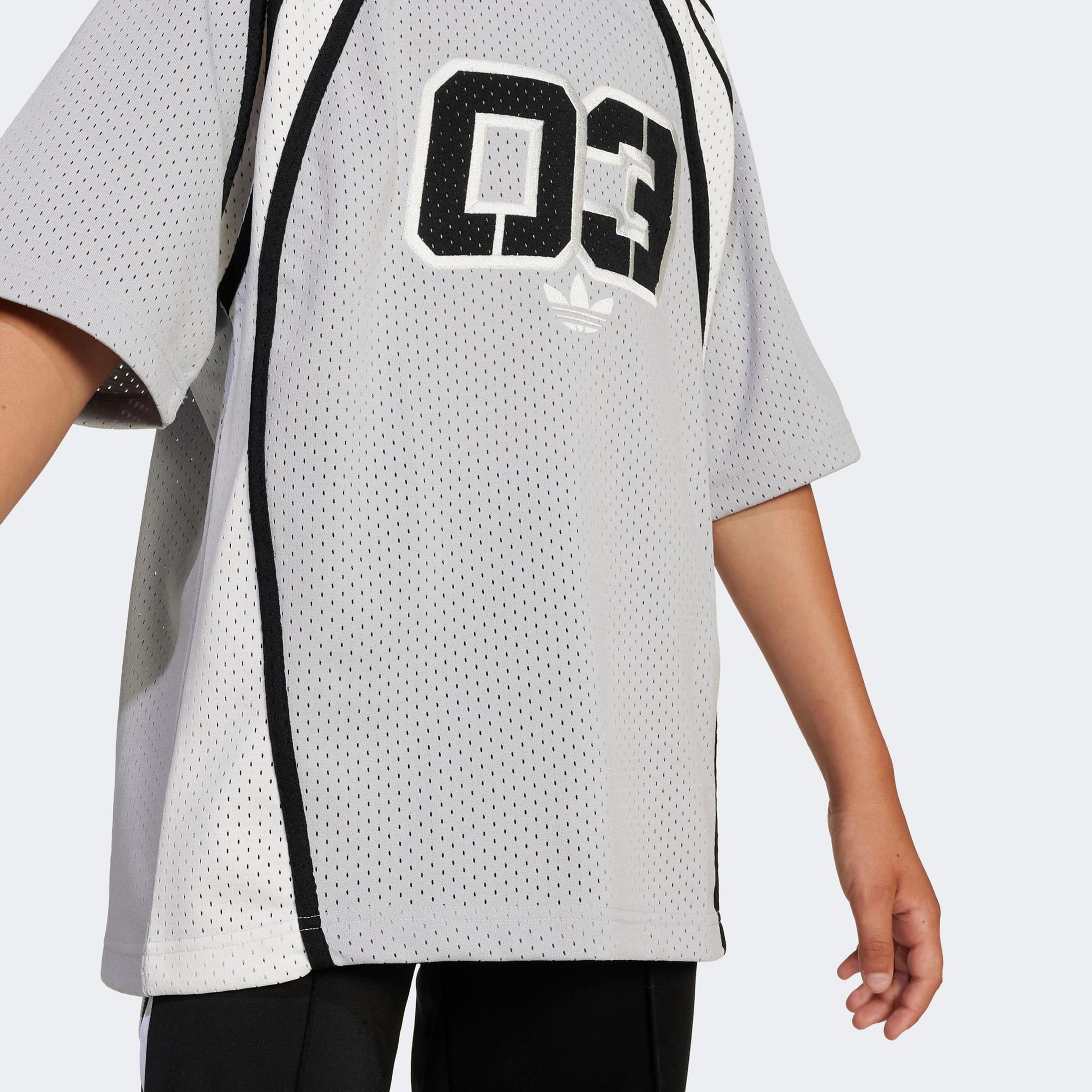 adidas Retro 03 Çocuk Gri T-Shirt