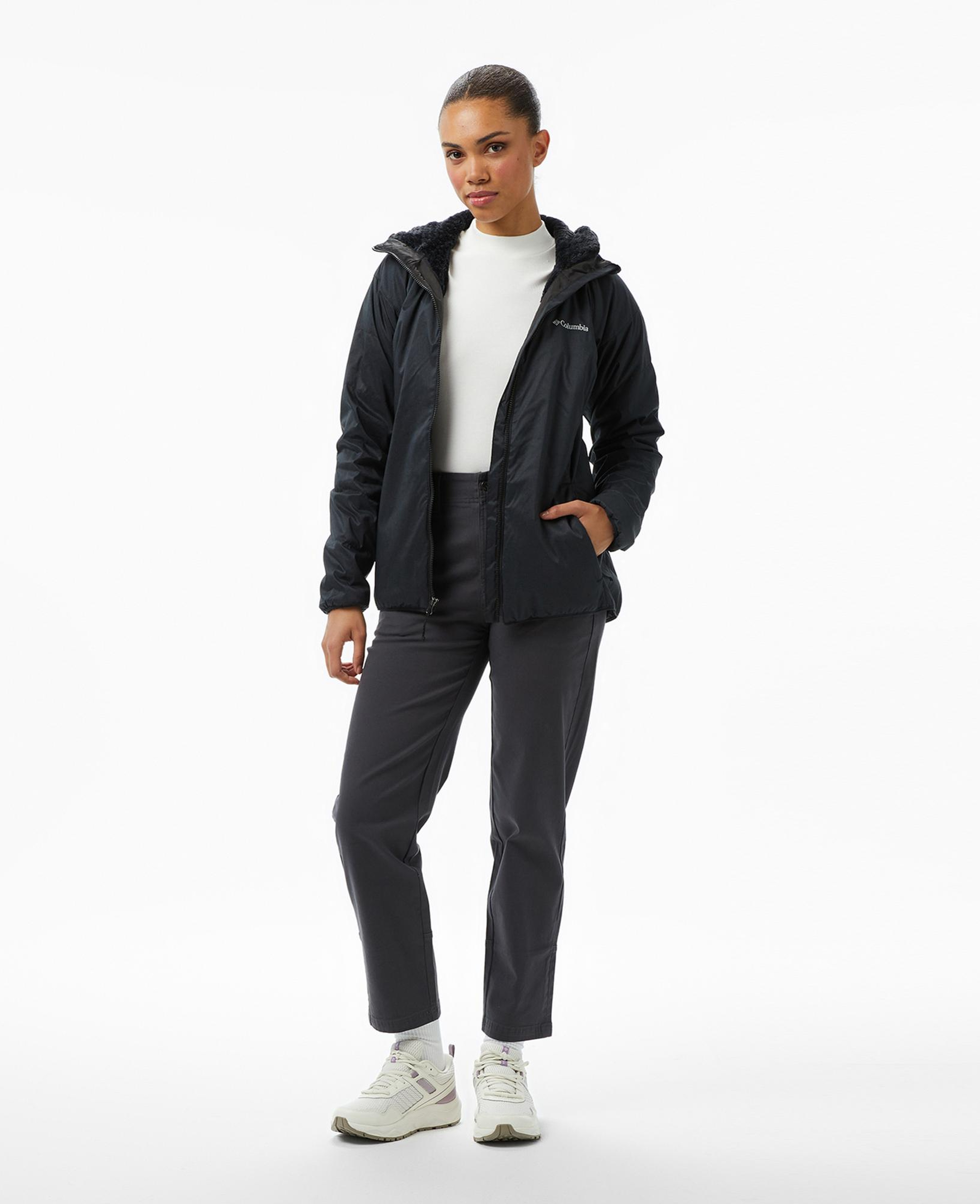 Columbia Kruser Ridge III Plush Softshell Kadın Siyah Outdoor Ceket