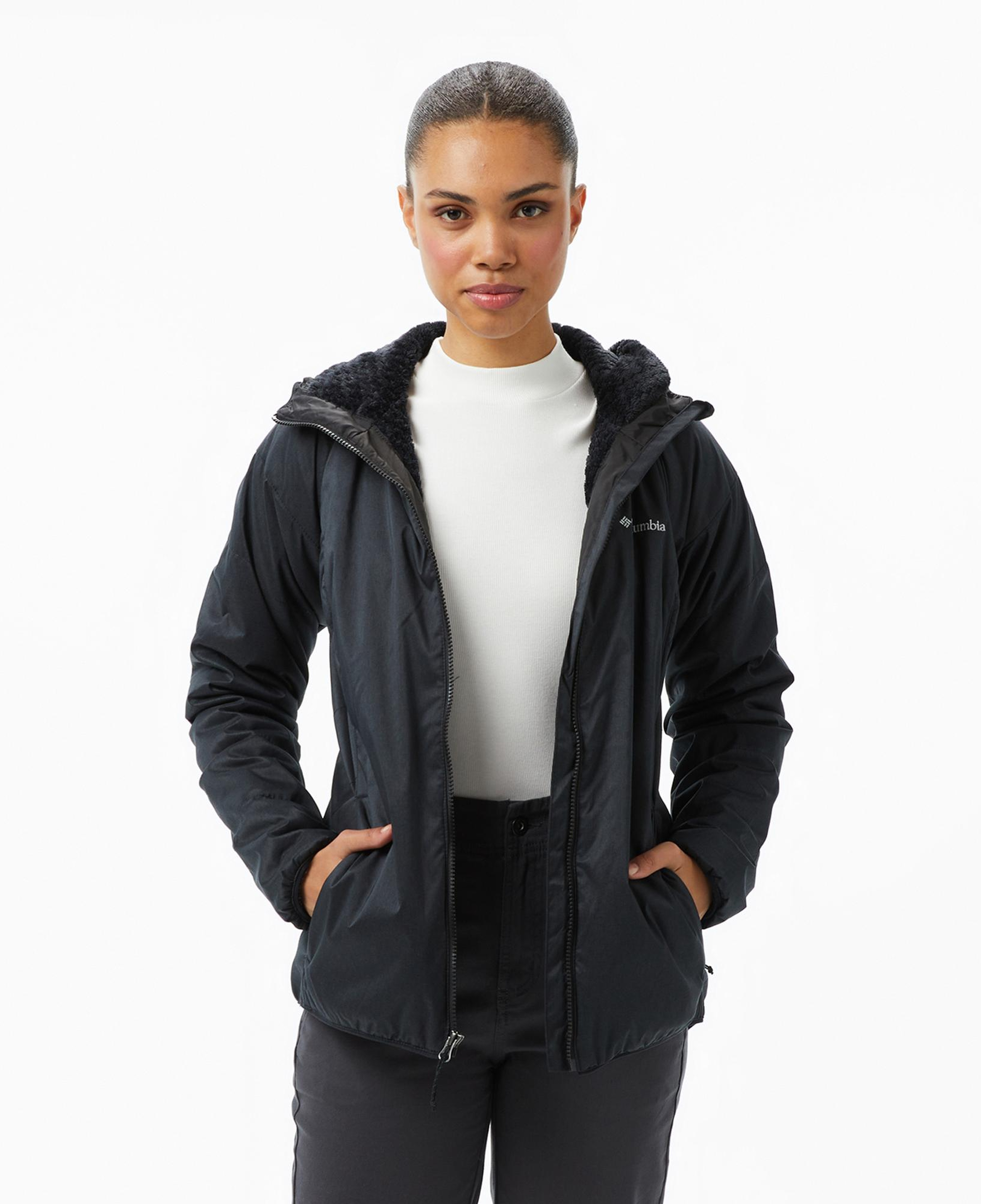 Columbia Kruser Ridge III Plush Softshell Kadın Siyah Outdoor Ceket