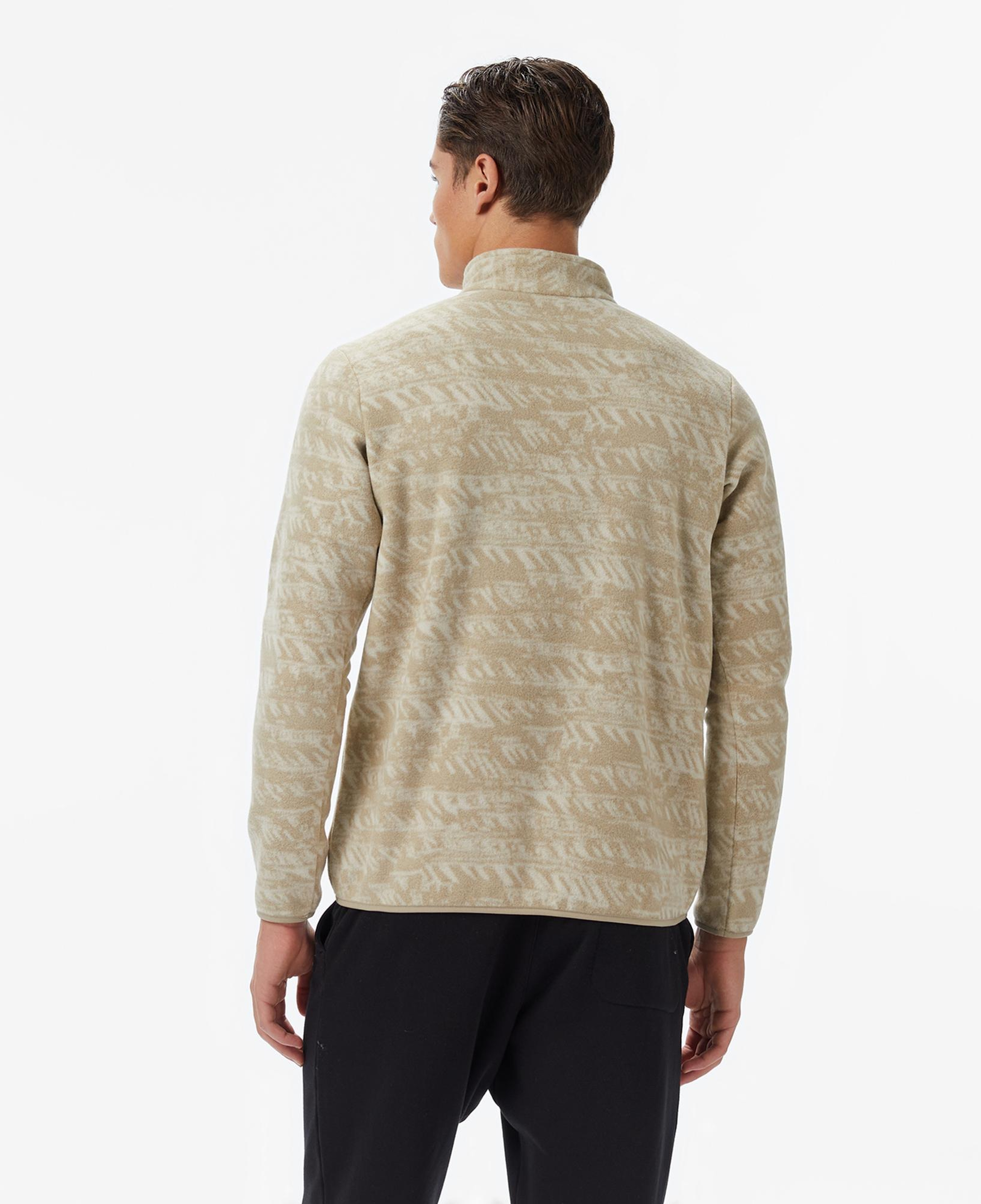 Jack Wolfskin Big Sky Hz Erkek Krem Outdoor Polar