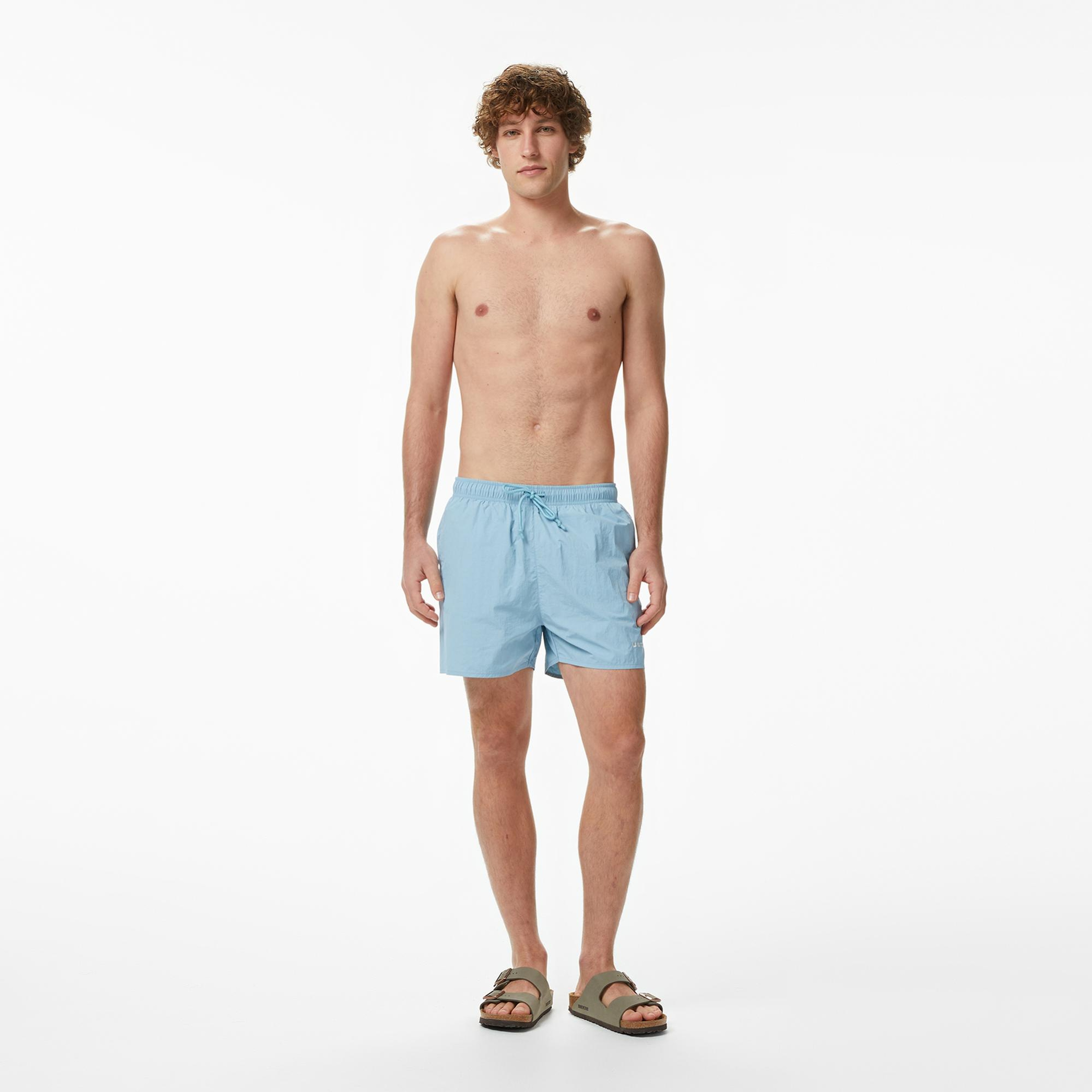 UNITED4 Comfort Fit Erkek Mavi Mayo & Mayo Şort