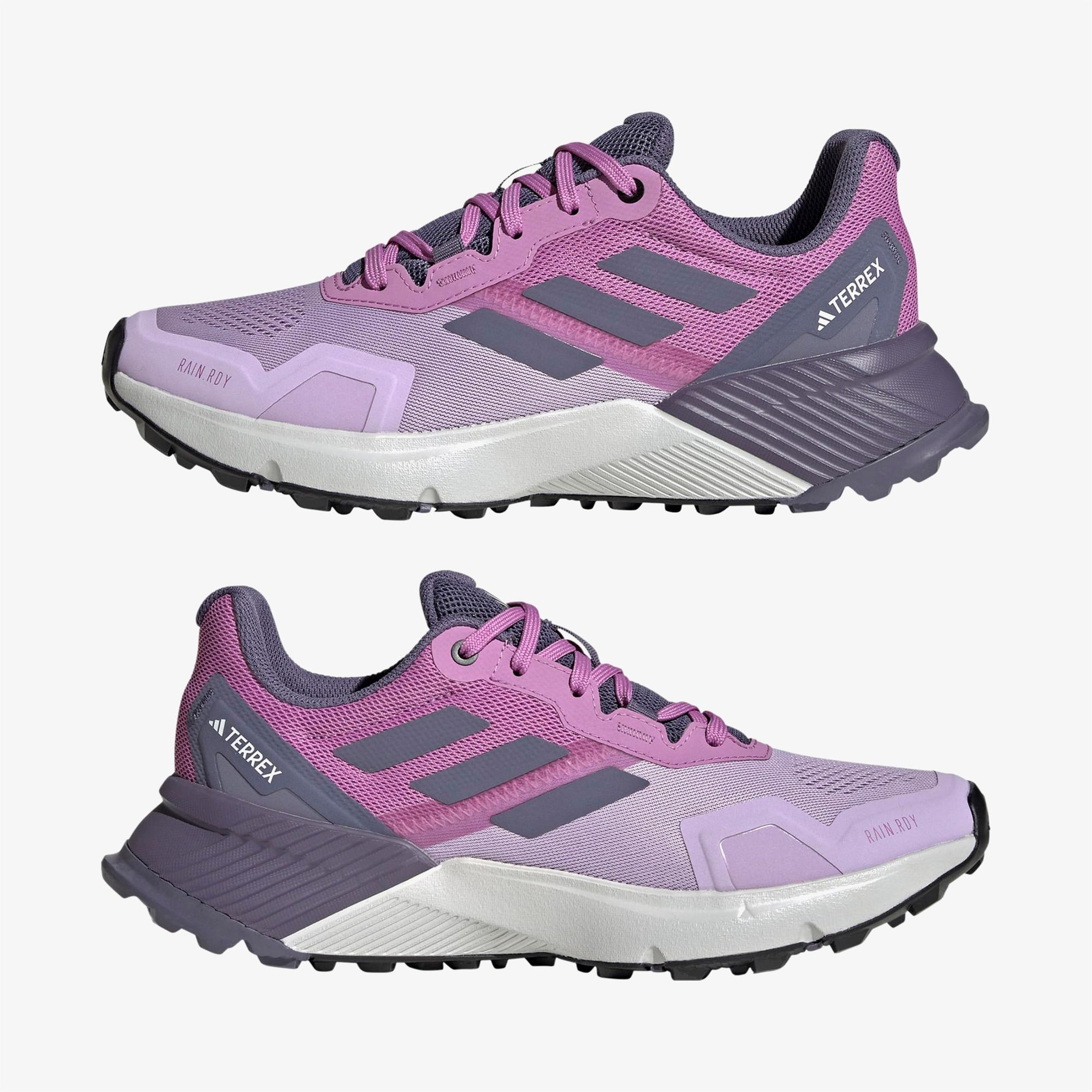 adidas Terrex Soulstride Rain.Rdy Kadın Mor Koşu Ayakkabısı