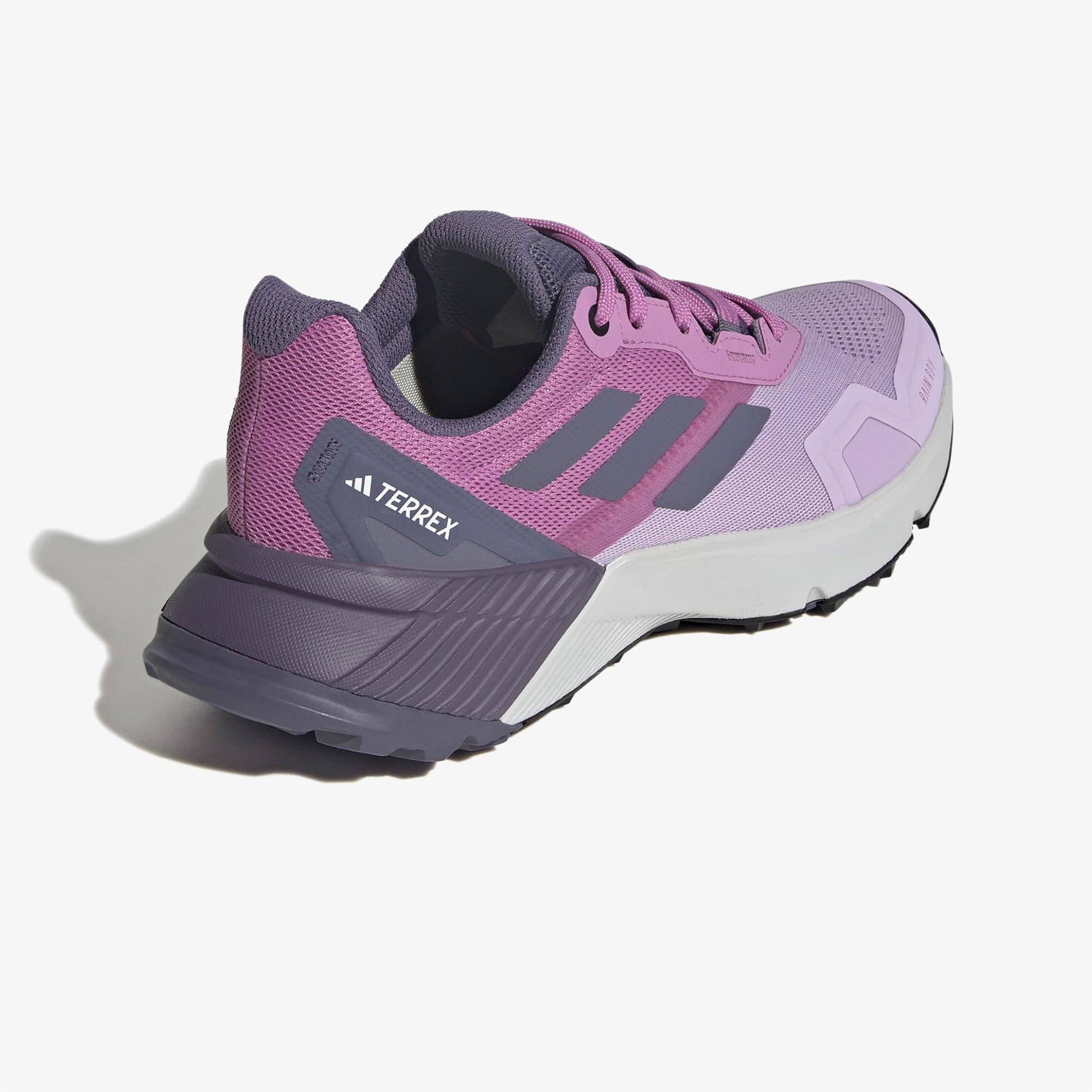 adidas Terrex Soulstride Rain.Rdy Kadın Mor Koşu Ayakkabısı