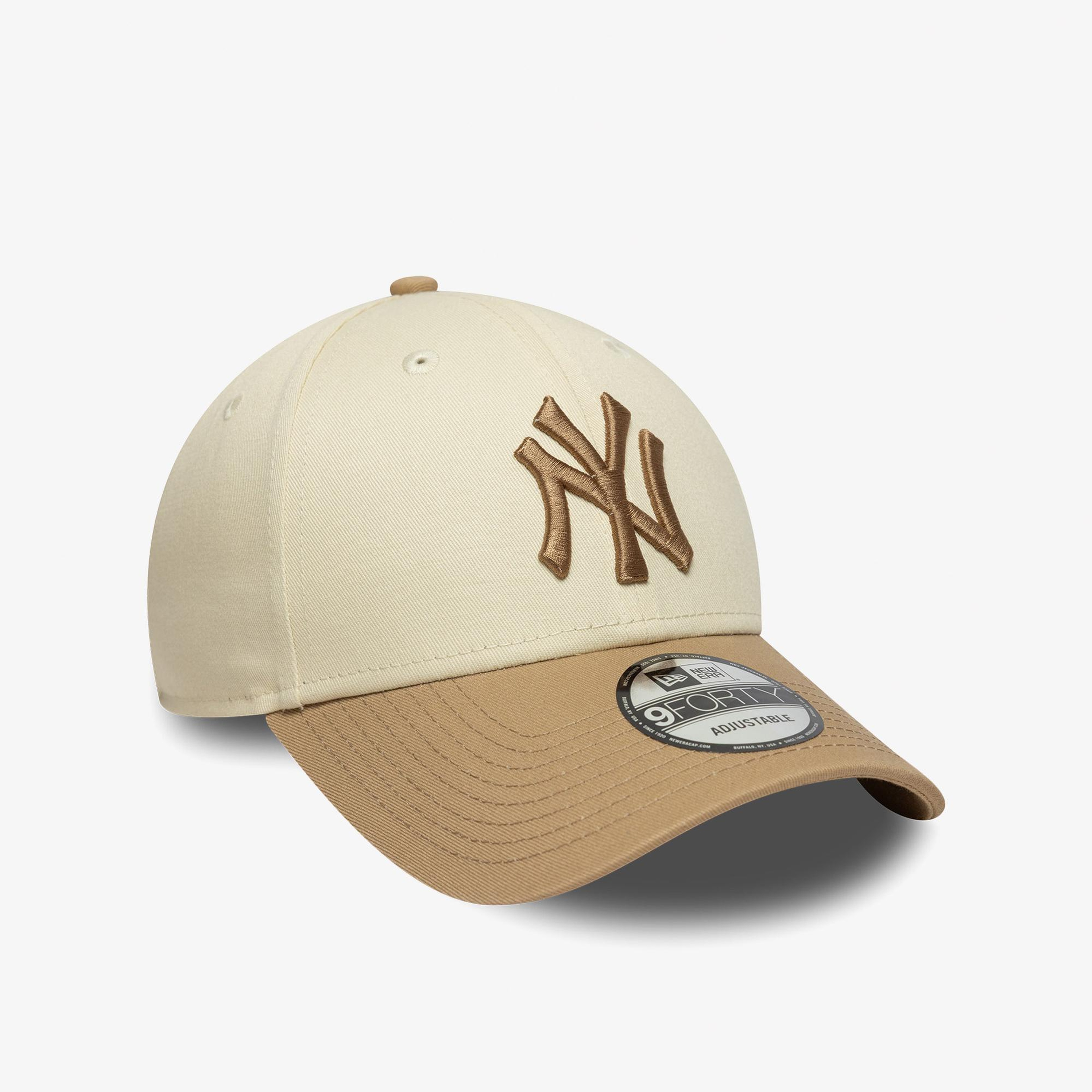 New Era Colour Block 9Forty Neyyan Unisex Krem Şapka