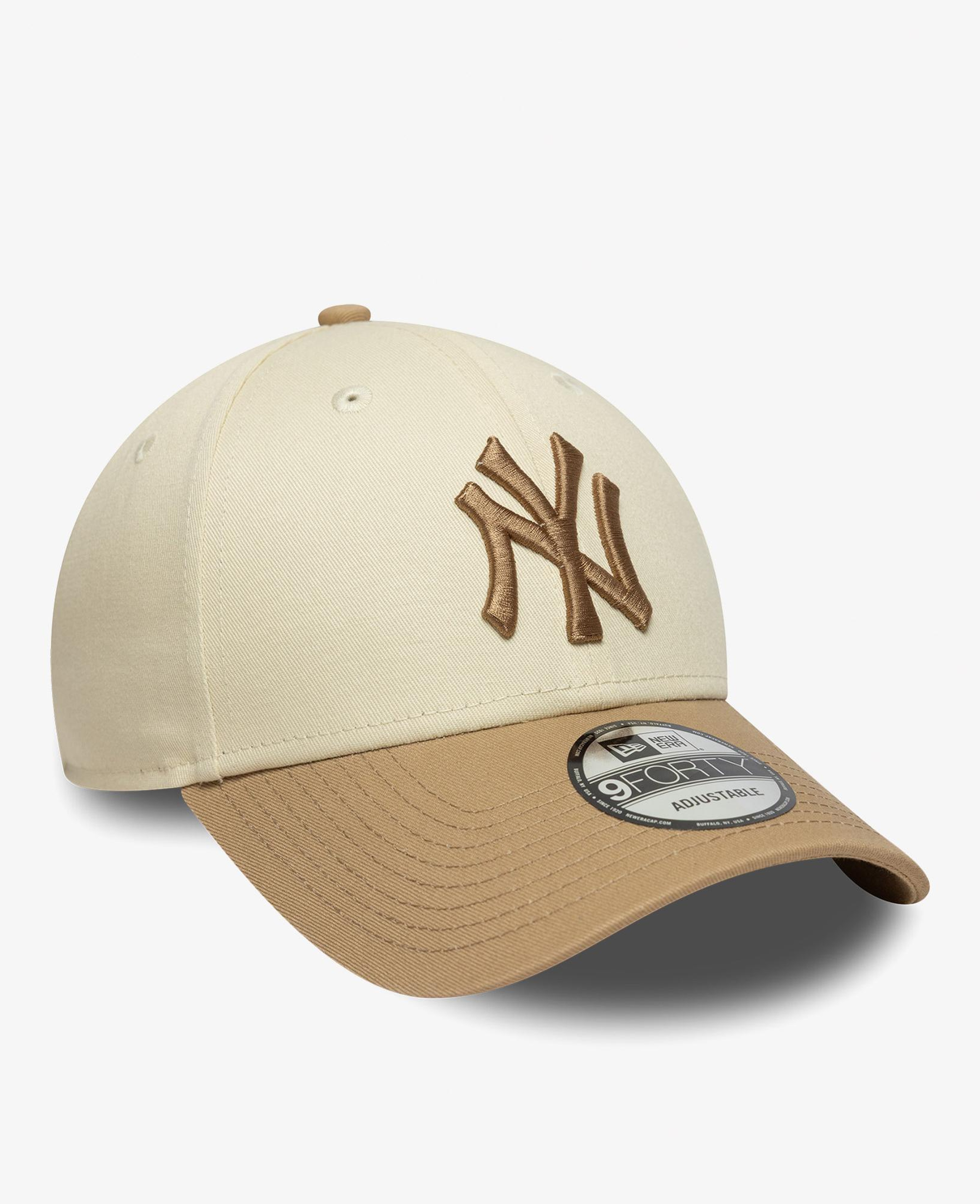 New Era Colour Block 9Forty Neyyan Unisex Krem Şapka