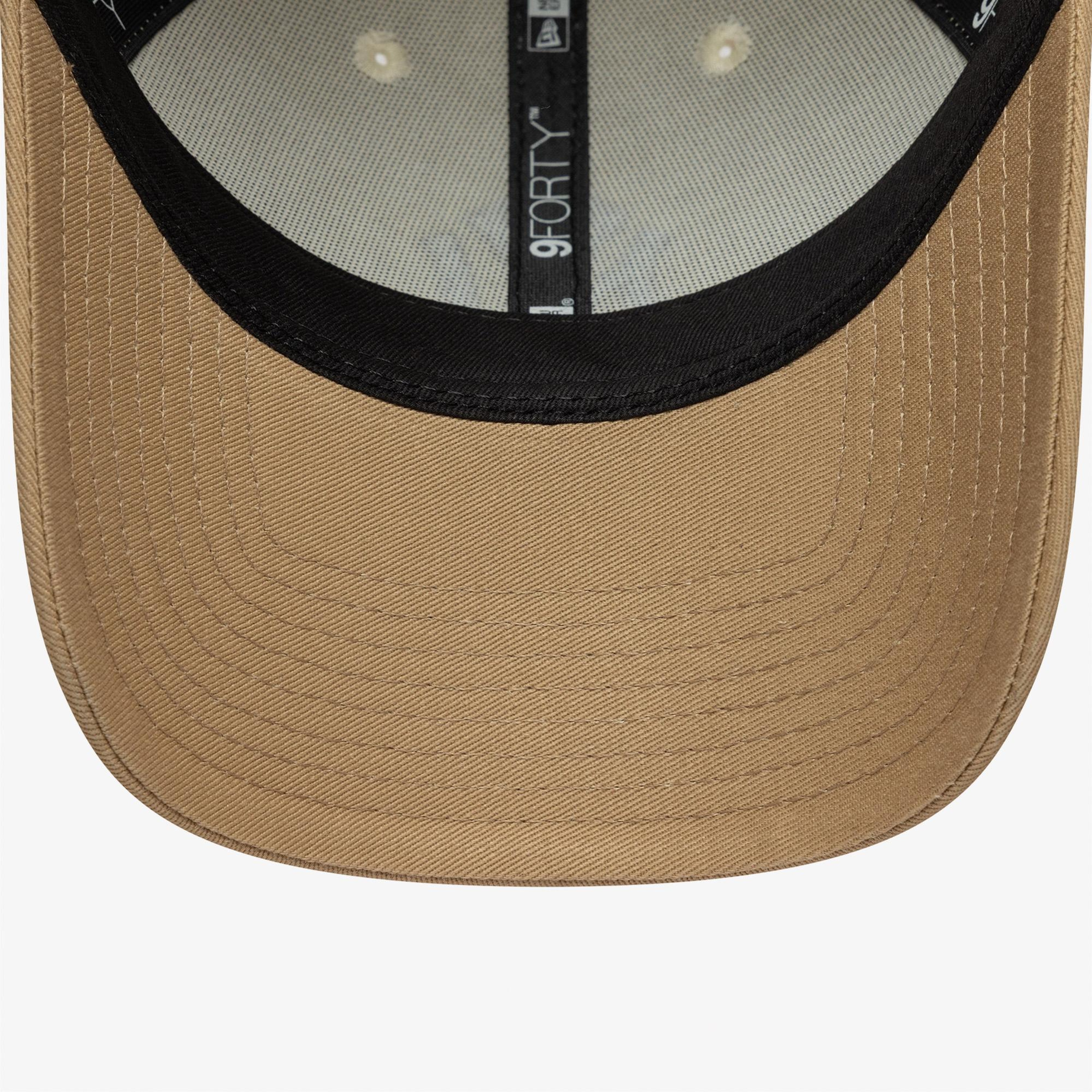 New Era Colour Block 9Forty Neyyan Unisex Krem Şapka