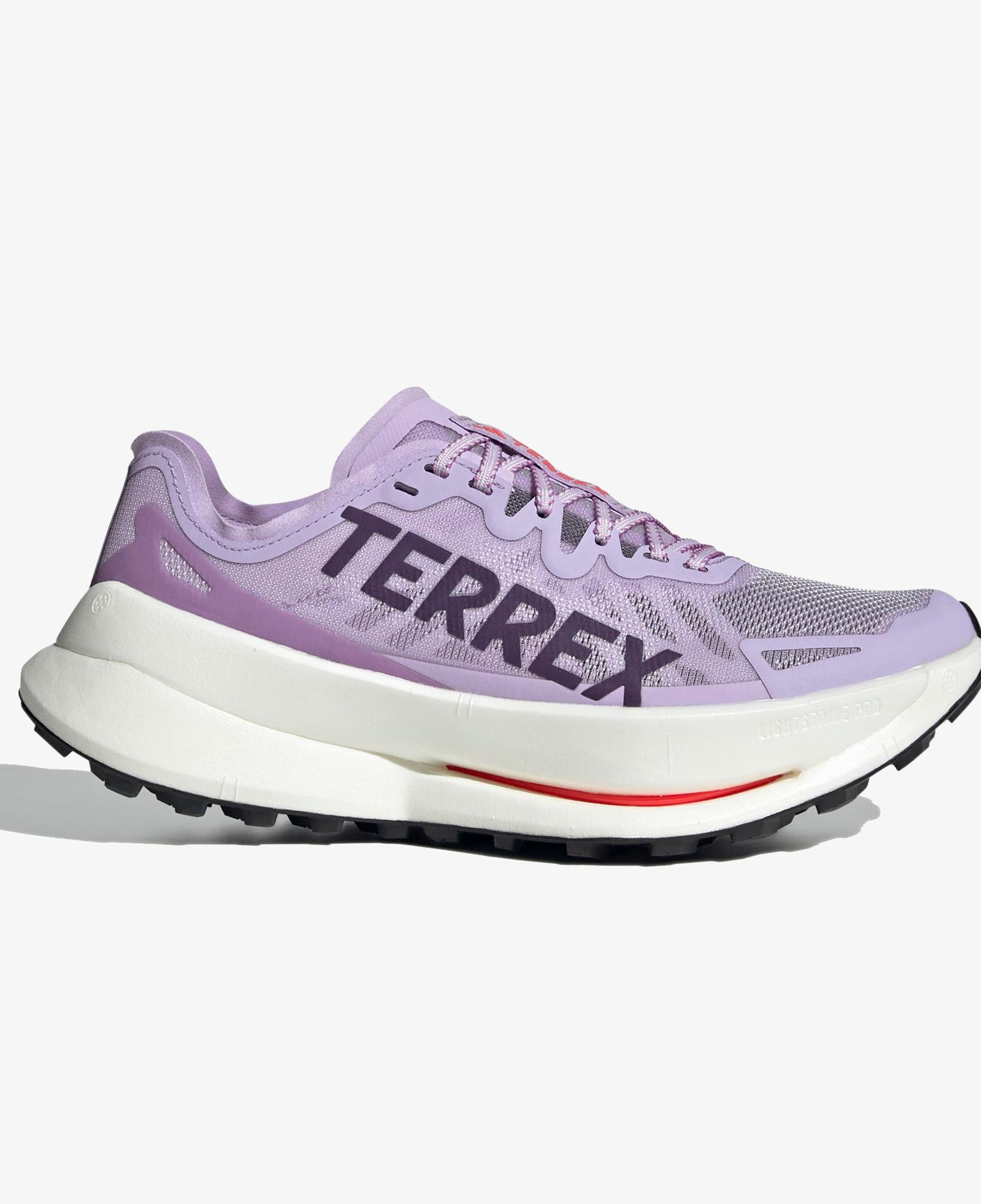 adidas Terrex Agravic Speed Ultra Kadın Mor Koşu Ayakkabısı