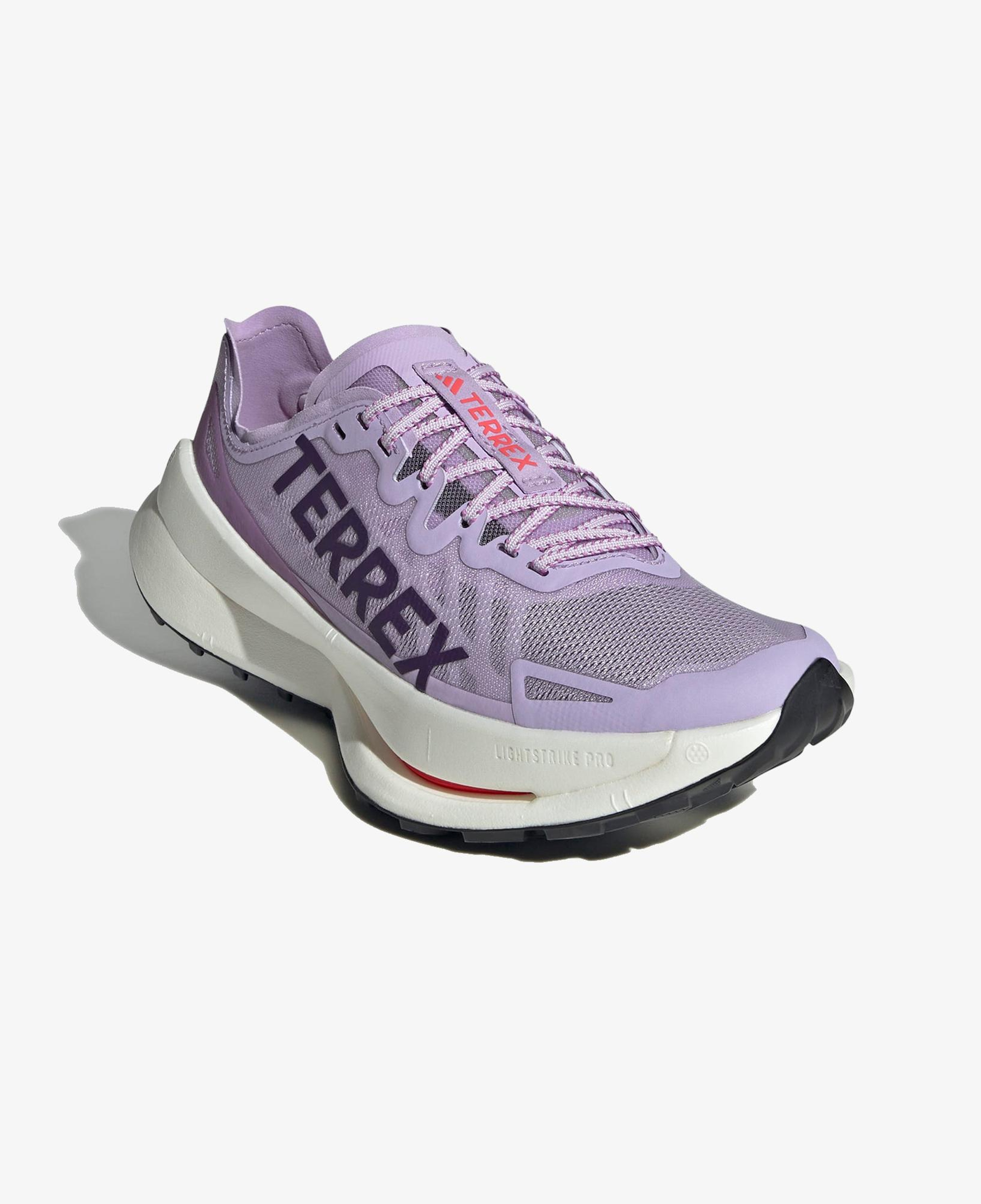 adidas Terrex Agravic Speed Ultra Kadın Mor Koşu Ayakkabısı