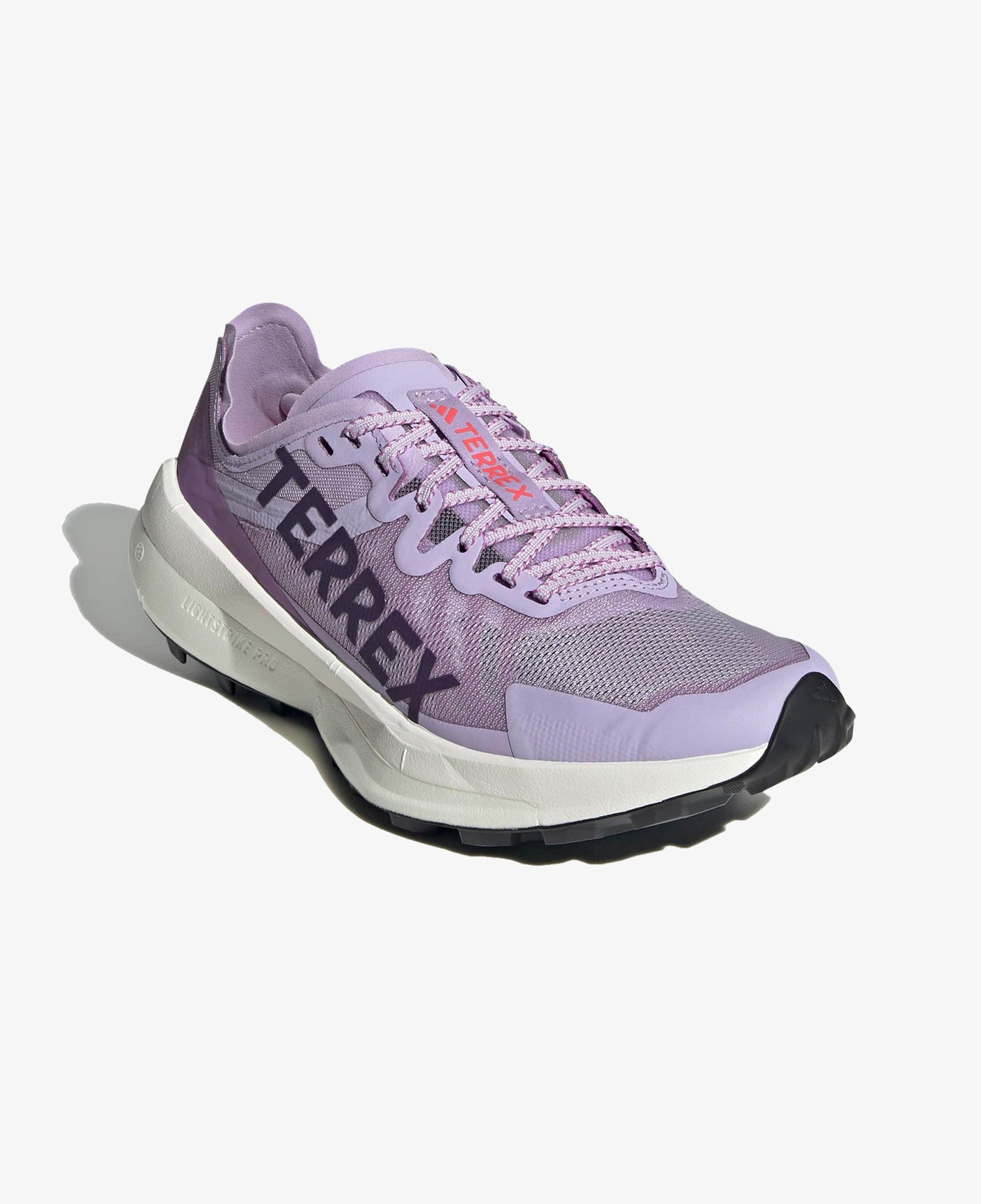 adidas Terrex Agravic Speed Kadın Mor Koşu Ayakkabısı