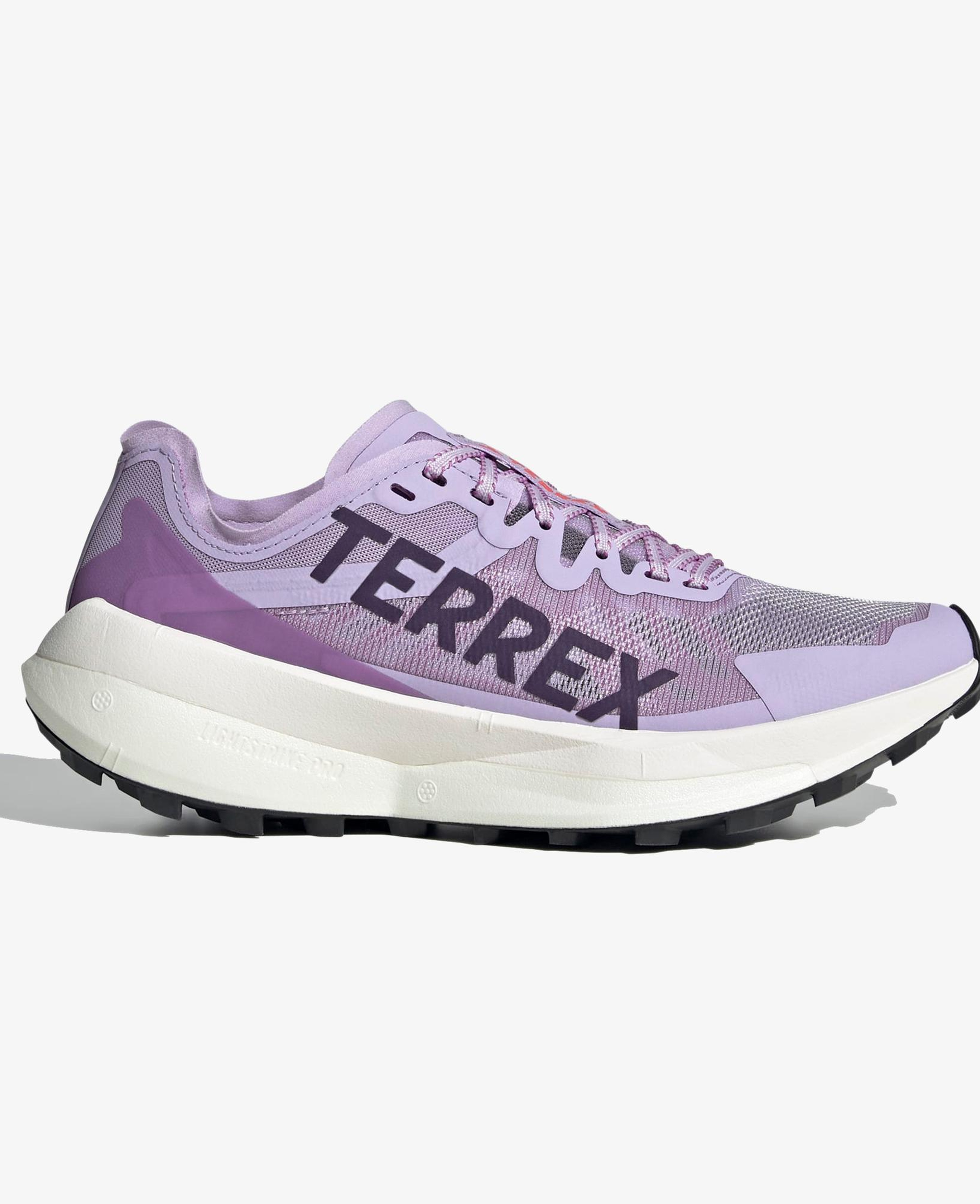 adidas Terrex Agravic Speed Kadın Mor Koşu Ayakkabısı